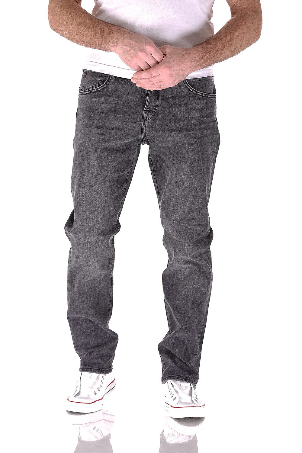 Comfort-fit-Jeans Jack & Jones Mike Original Comfort Tapered Herren Jeans Hose