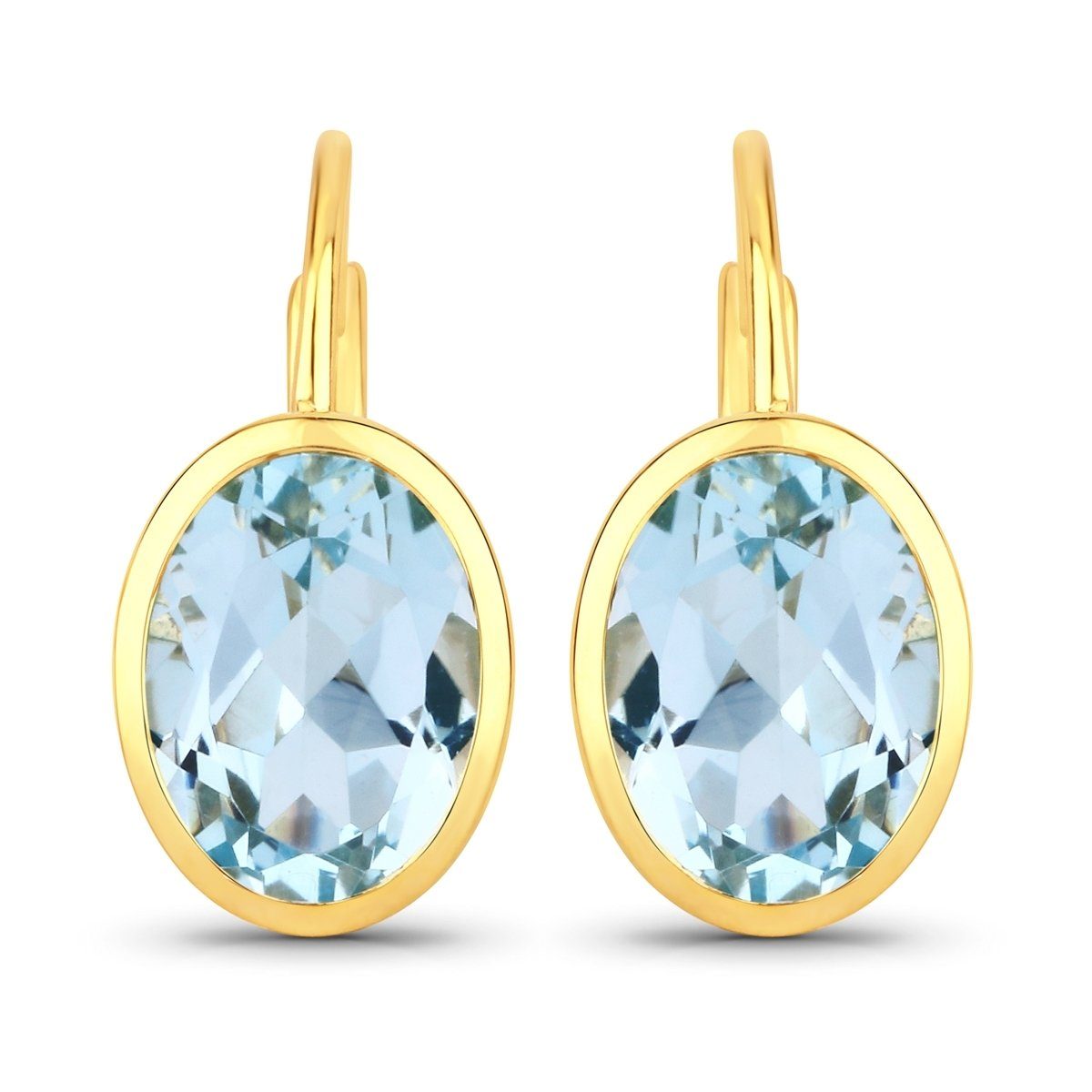 Rafaela Donata Paar Ohrhänger gelbgold, aus Sterling Silber günstig online kaufen