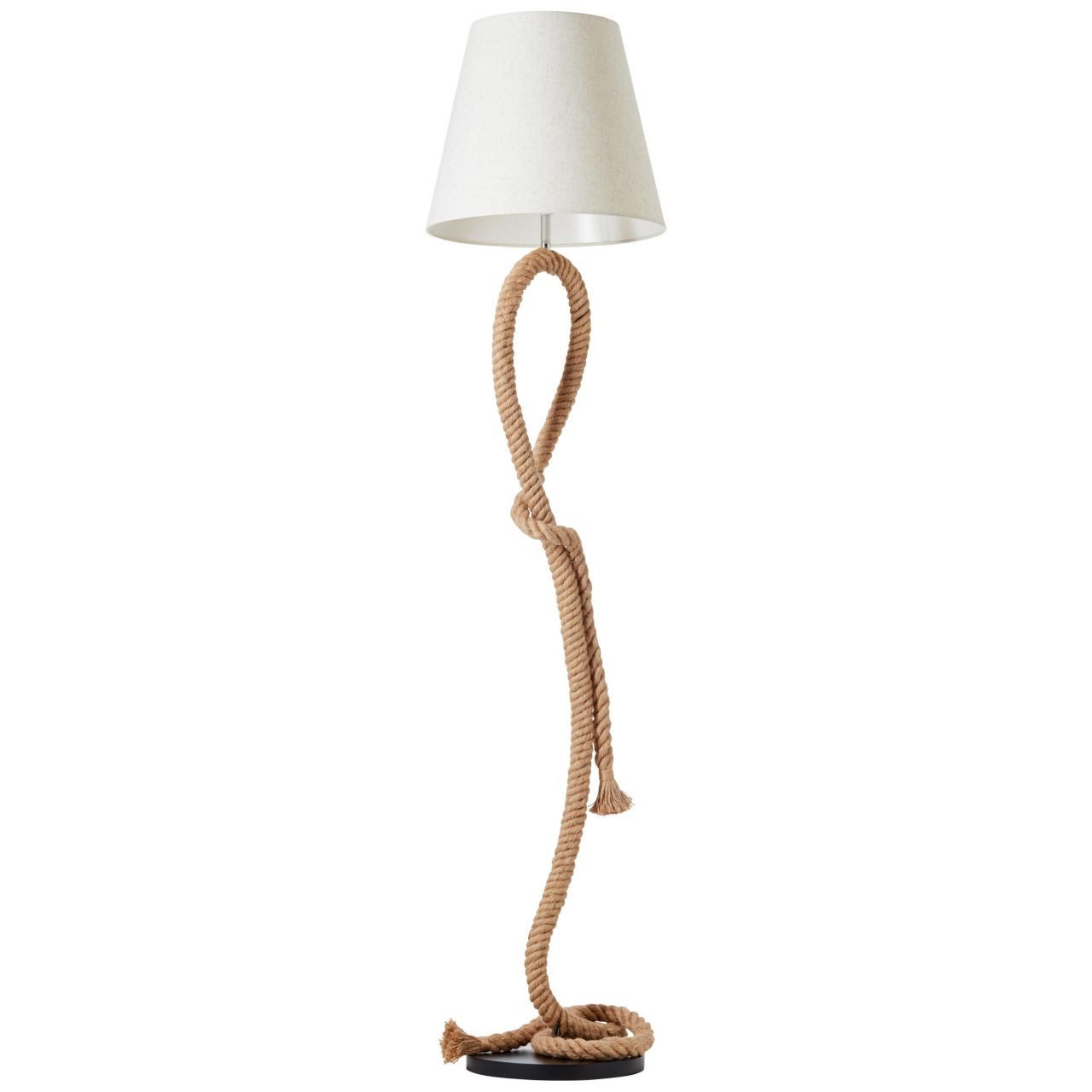 Brilliant Stehlampe Sailor, Sailor Standleuchte, 1-flammig natur/weiß Innenleuchten,Stehleuchten,-