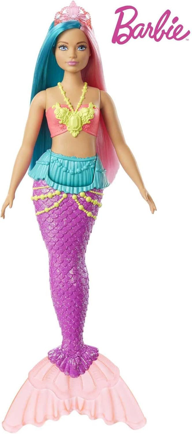 Anziehpuppe MATTEL GJK11 Barbie Dreamtopia Meerjungfrau Puppe