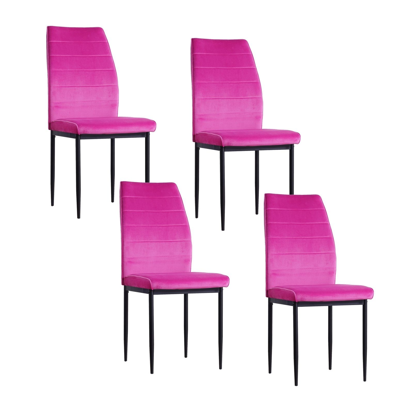 HTI-Living Esszimmerstuhl Stuhl Madison Velvet 4er-Set günstig online kaufen