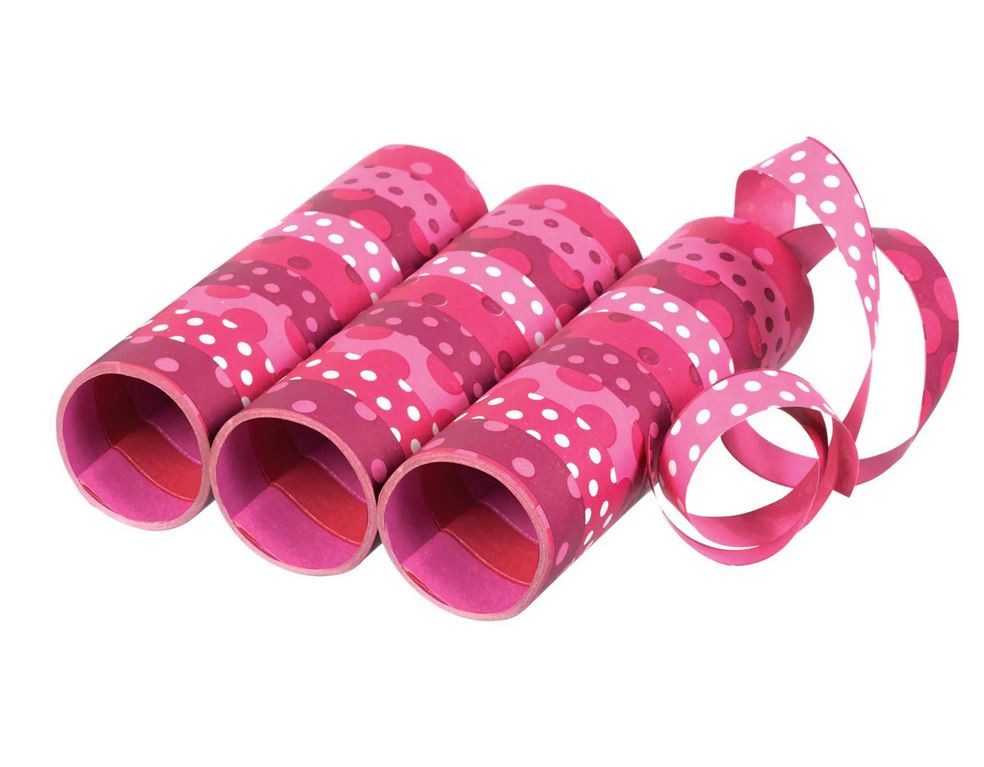 Riethmüller Papierdekoration Luftschlangen rosa