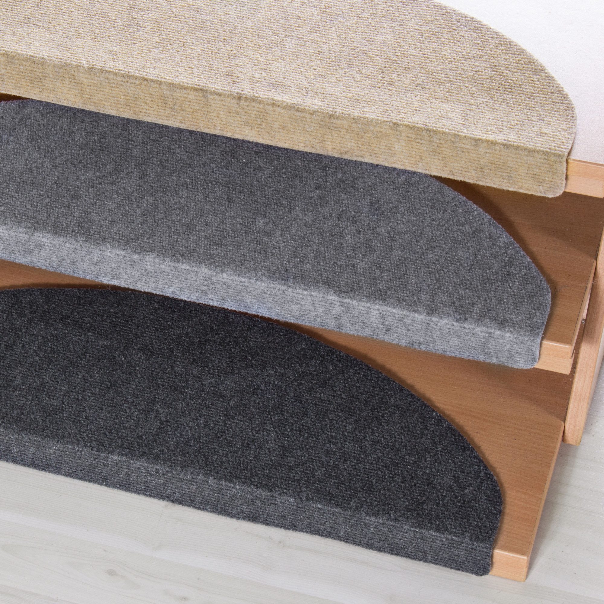 Andiamo Stufenmatte Paris, Made in Poland, halbrund, Höhe: 2 mm, selbstklebend, 15 Stück in einem Set