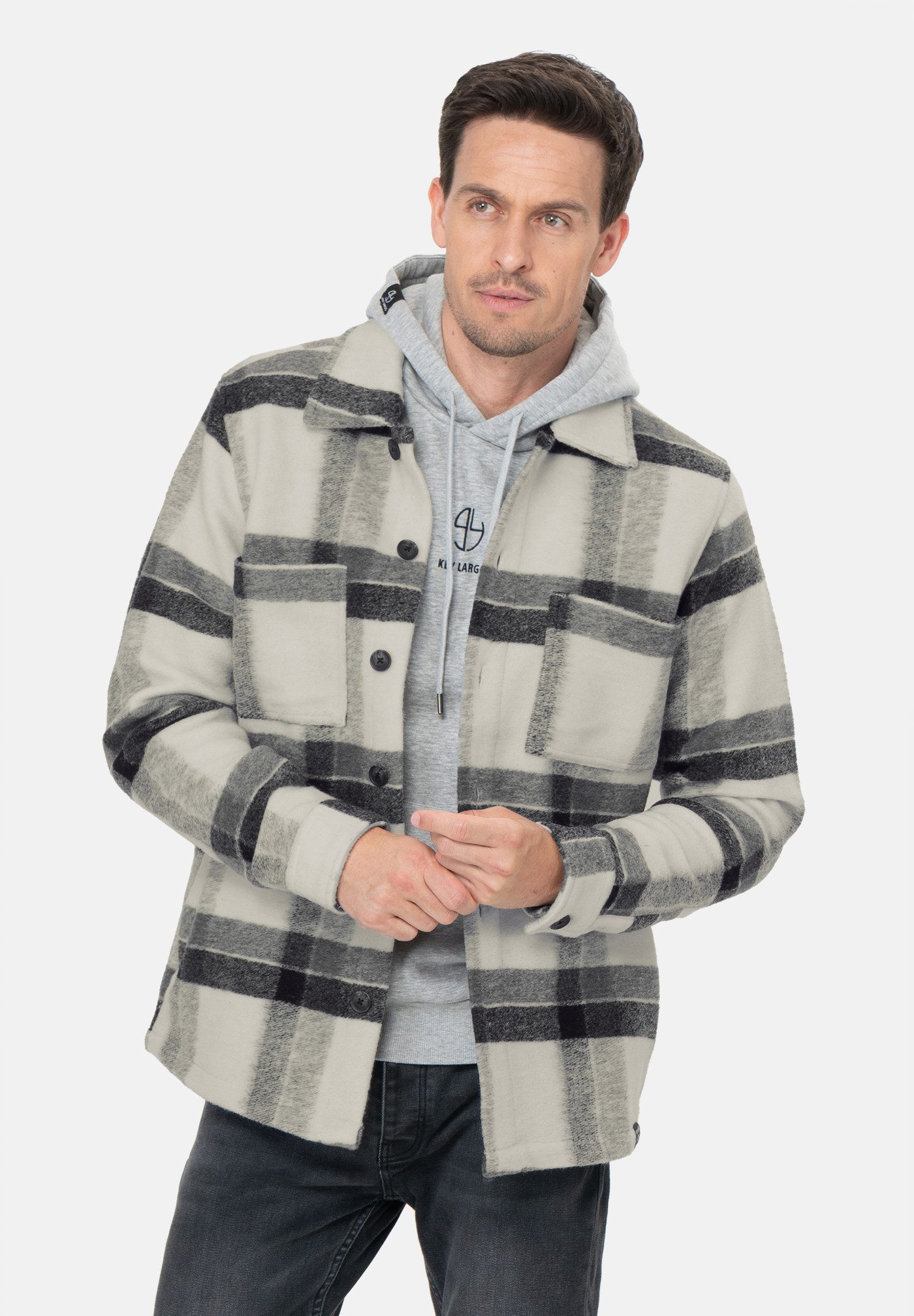 Key Largo Langarmhemd MSH KLTRIEST 1/1 checks