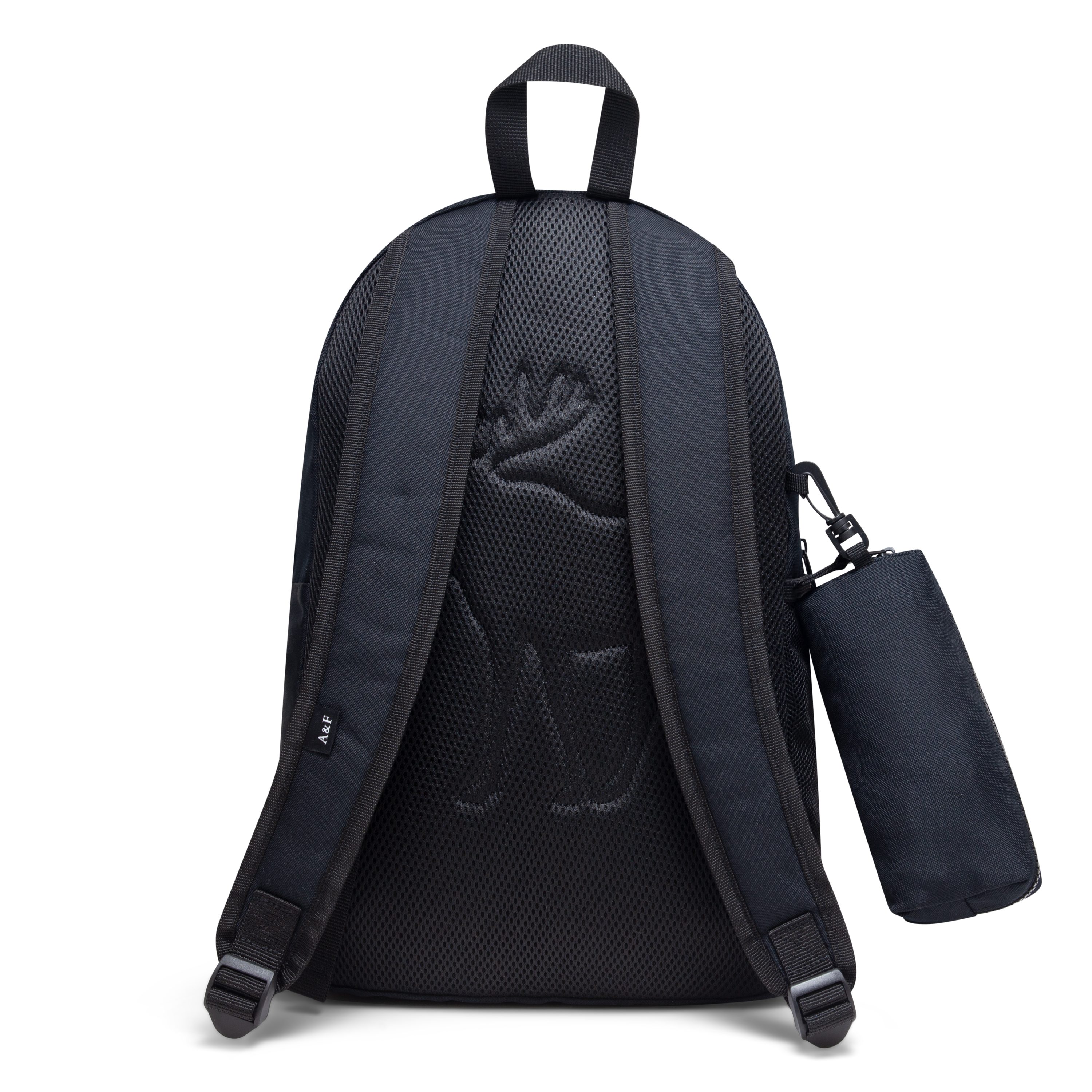 Abercrombie Kids Kinderrucksack, mit zusätzlicher kleiner Tasche, aus Polyester, bequeme Passform