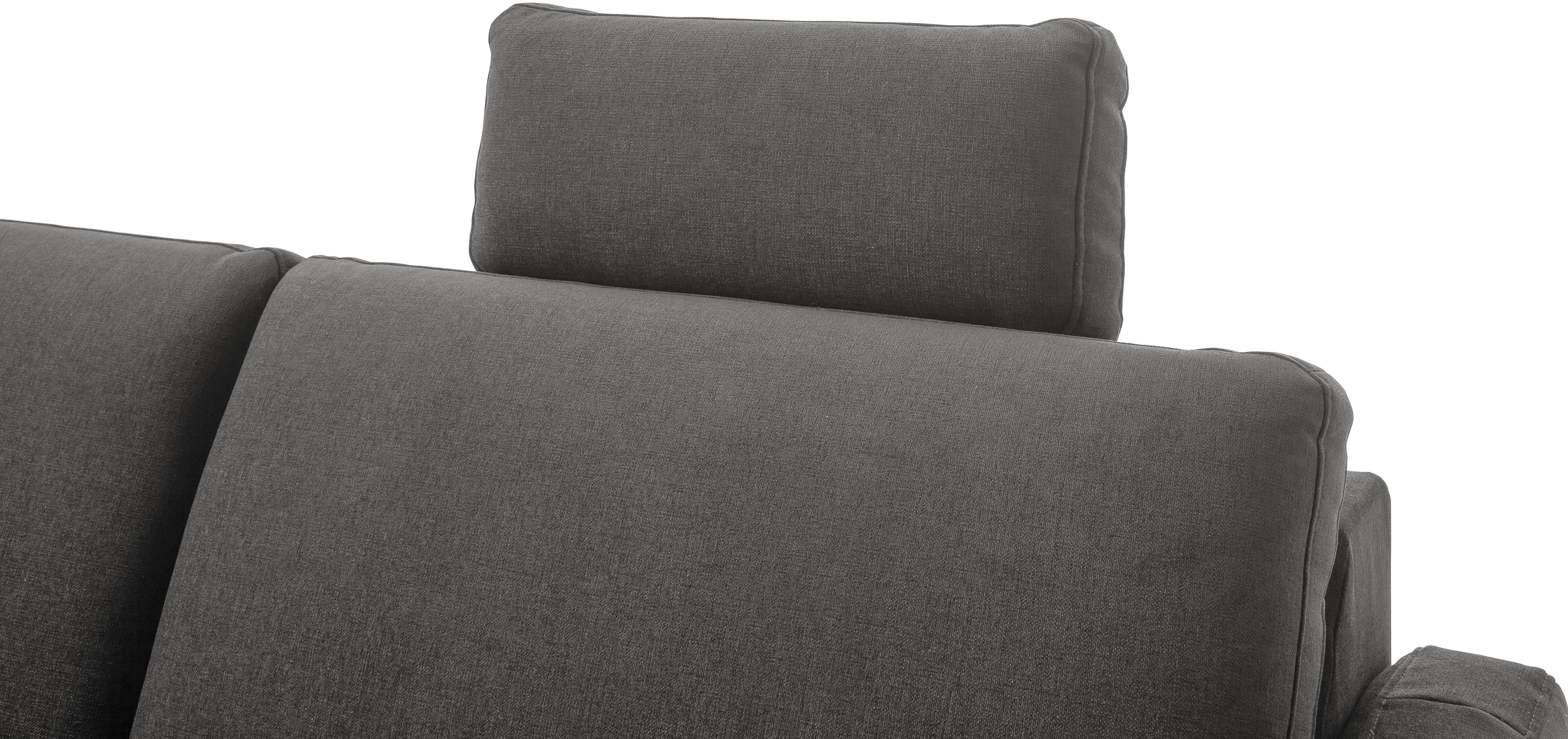 Home affaire Kopfstütze Calestra, Bezug Easy Care, variabel einsteckbar, Breite 55 cm, (1 St), für mehr Sitzkomfort, passenden zum Schlafsofa Calestra