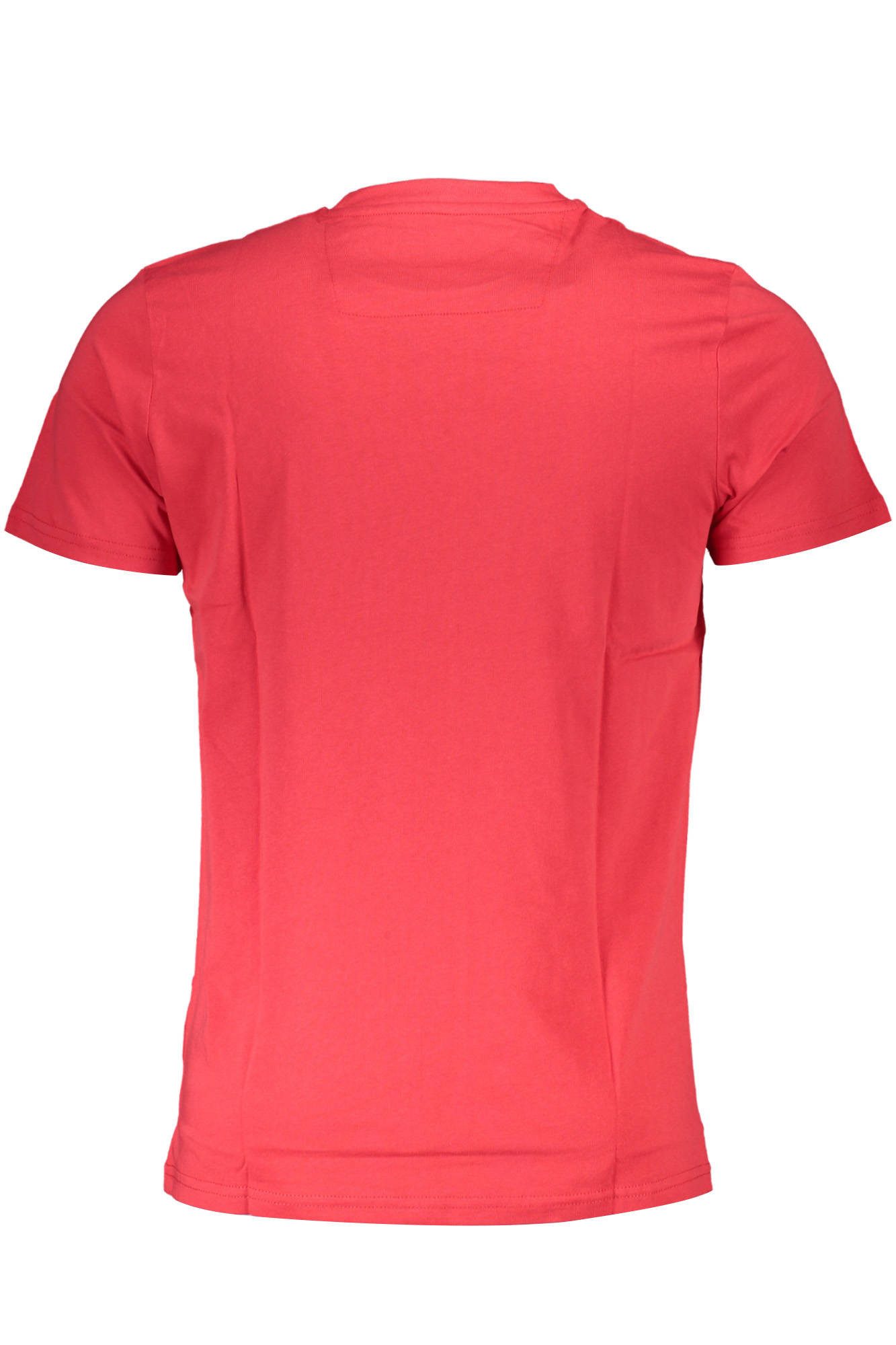 Cavalli Class T-Shirt Trendiges Herren T-Shirt in Rot mit Logo-Print und