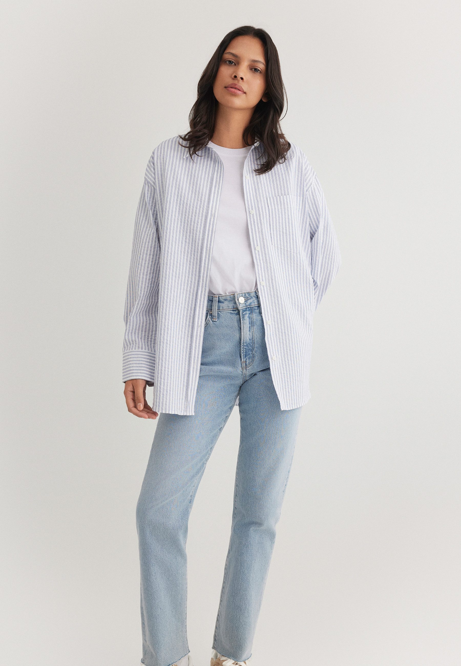 Klassische Bluse OVERSIZED SHIRT