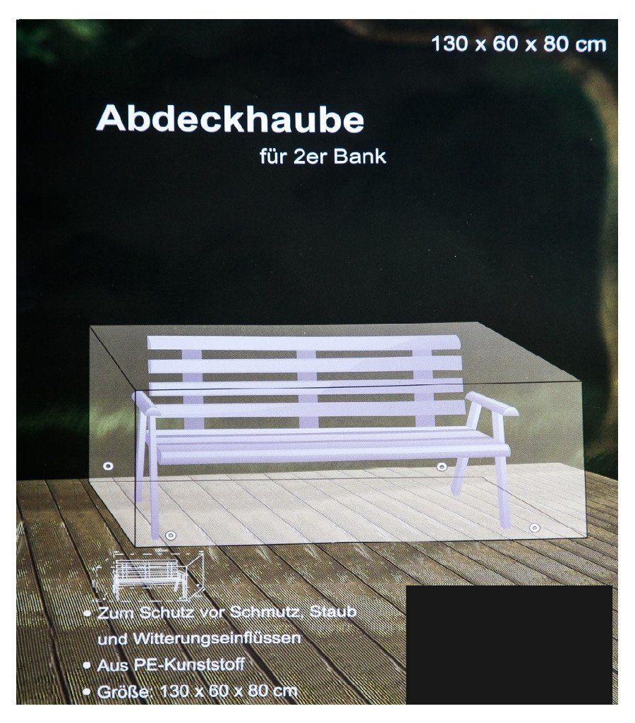 BURI Schutzplane Abdeckhaube anthrazit für 2-Sitzer günstig online kaufen