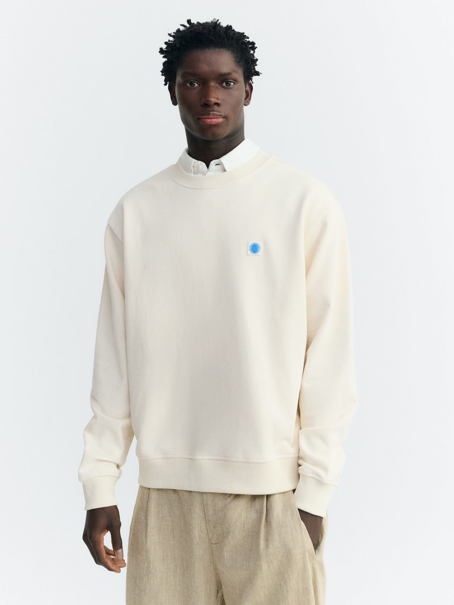 Thinking Mu Sweatshirt Sol Contrast Leon