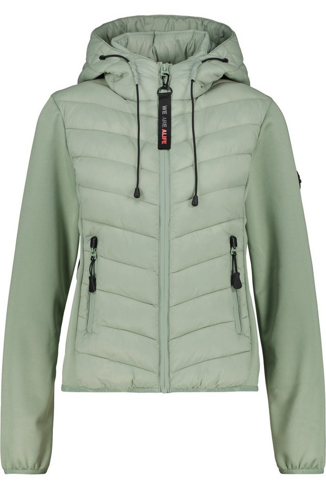 Alife & Kickin Sommerjacke Damen ZeliaAK A Übergangsjacke, Jacke Gesteppte Front, verstellbare Kapuze, zwei Reißverschlusstaschen