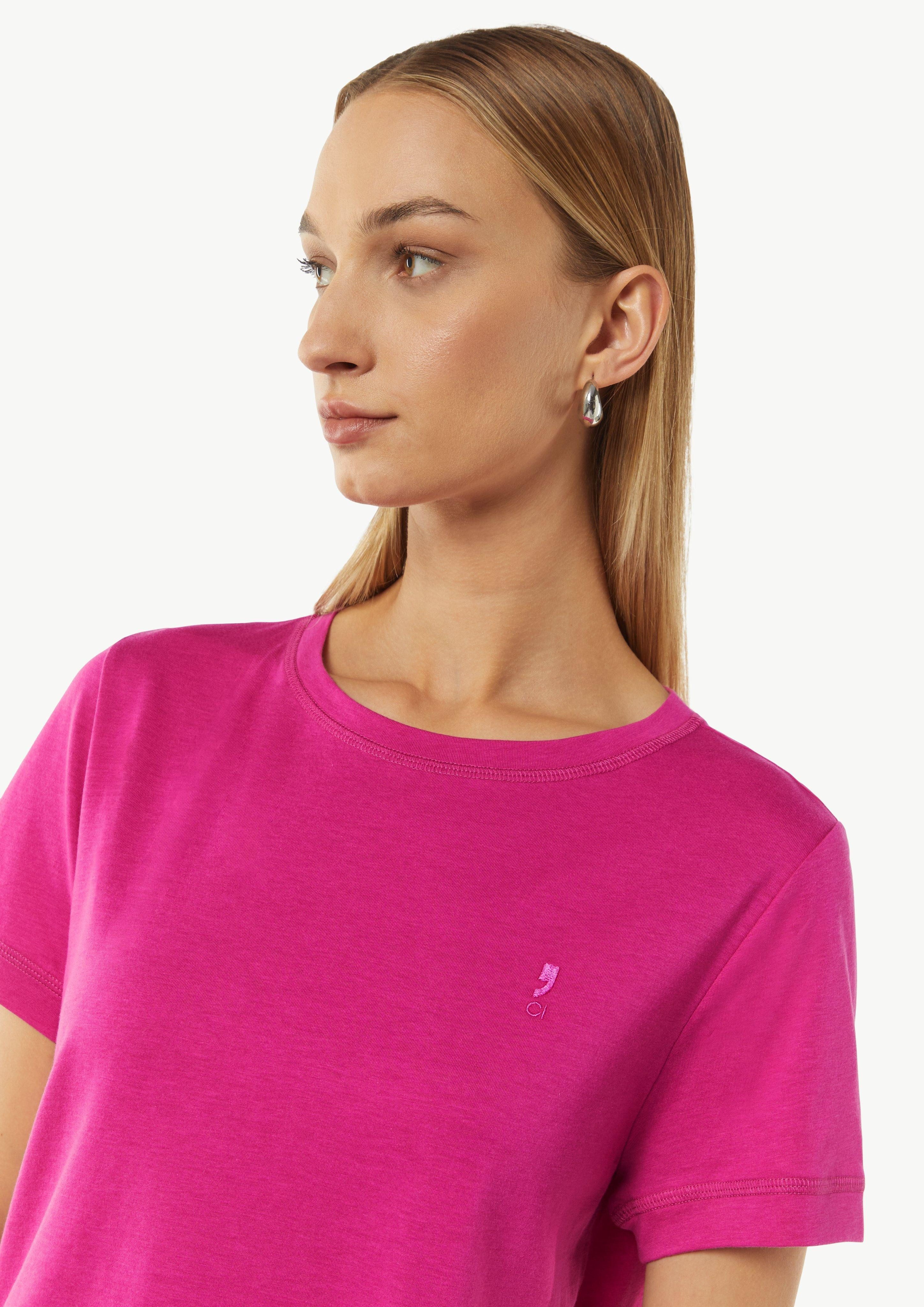 comma casual identity Kurzarmshirt Weiches T-Shirt günstig online kaufen