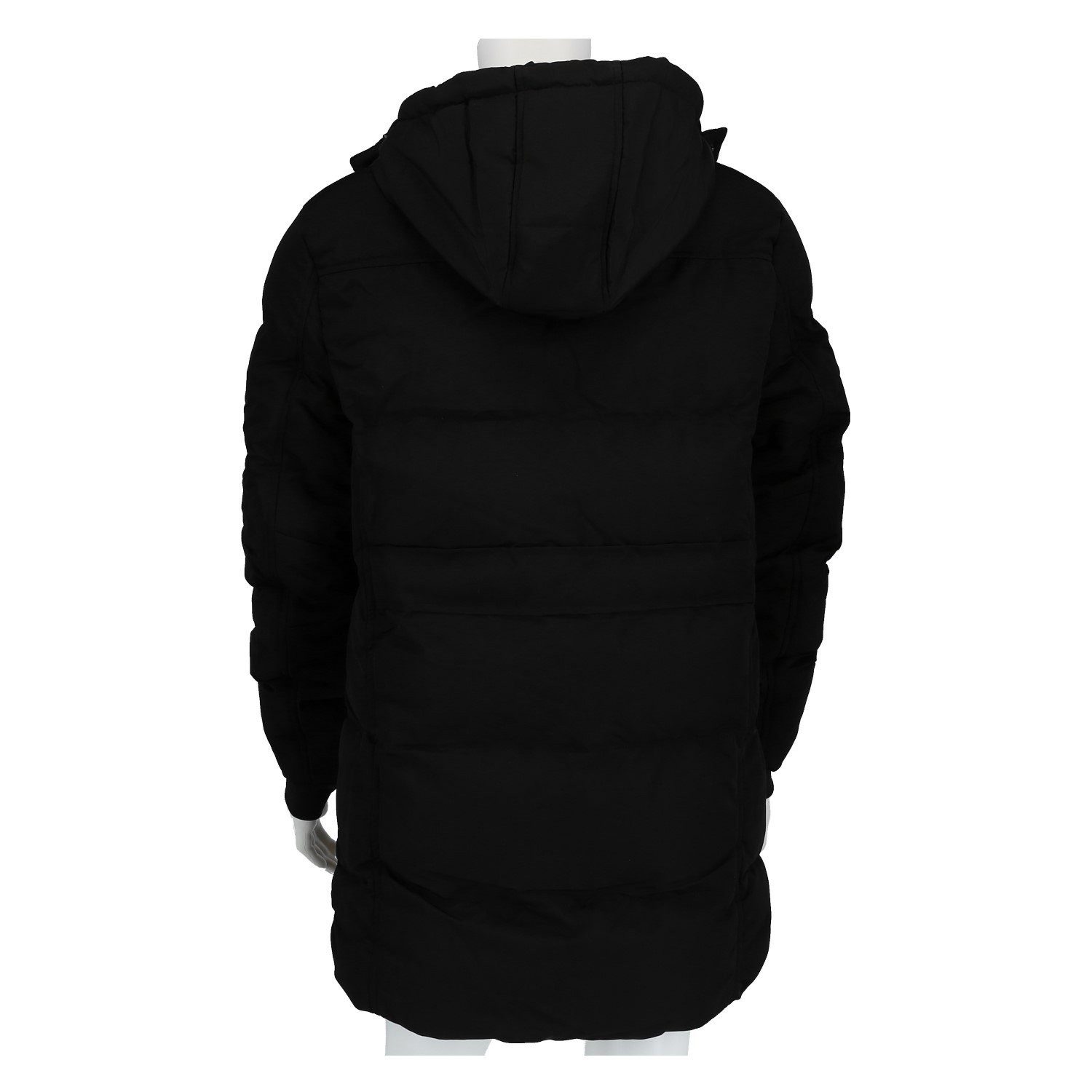 Poolman Winterjacke mit Kapuze P2304.738 (warm wattiert, leicht) schwarz Herren