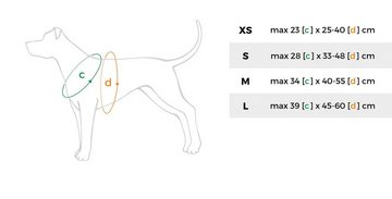 amiplay Hunde-Geschirr Denver, Weicher Strickstoff, Verstellbares Hunde Brustgeschirr SCOUT DENVER