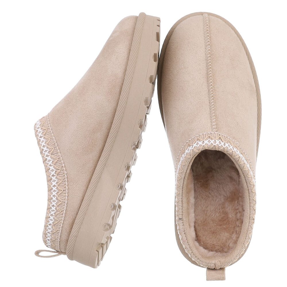 Ital-Design Bequeme Clogs für Damen mit dekorativen Details Snowboots (9045 günstig online kaufen