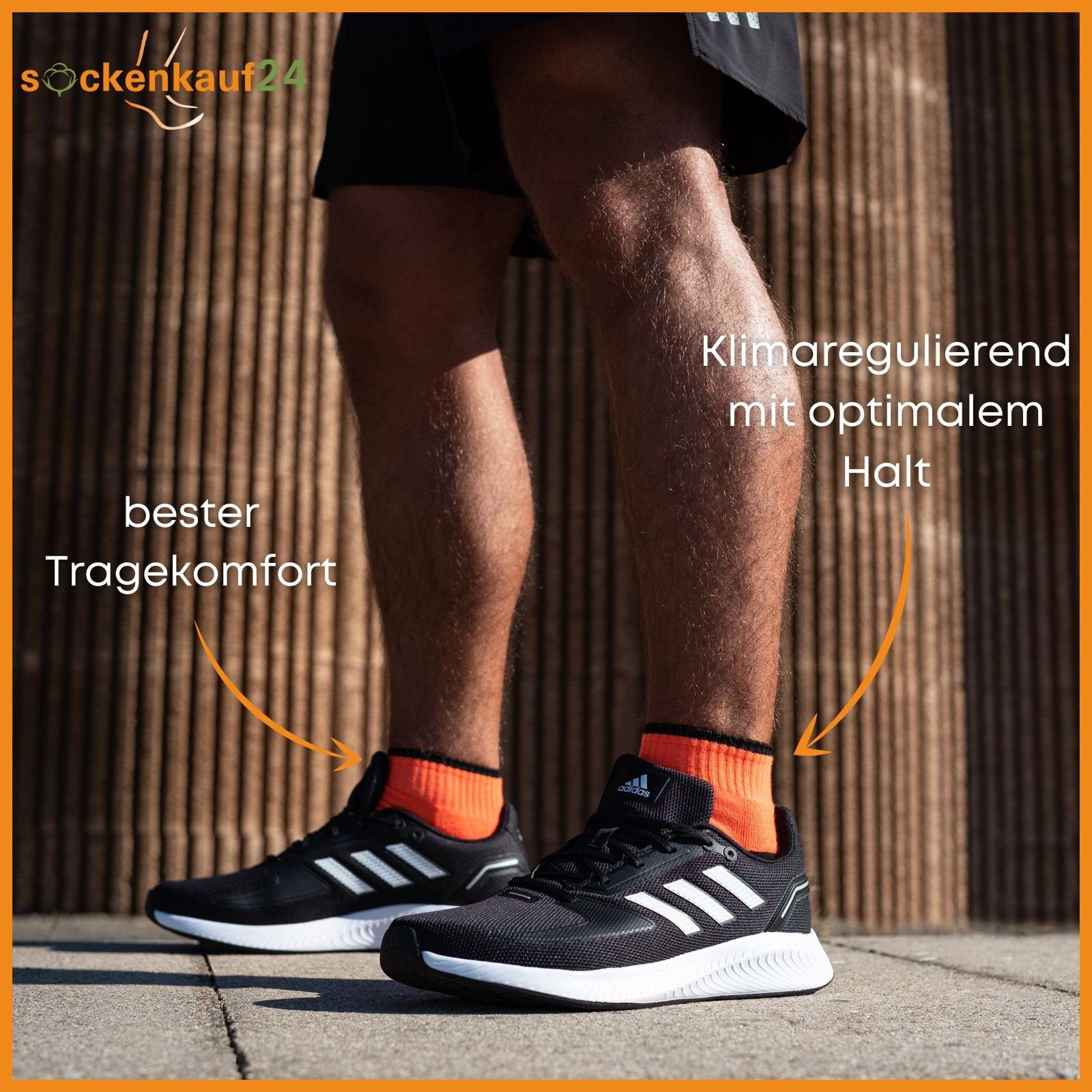 sockenkauf24 Sneakersocken 8 oder 12 Paar SPORT Socken Damen Herren "NEON" (8-Paar, 39-42) mit verstärkter Frotteesohle Baumwolle - 16209 WP – Bild 2 von 5