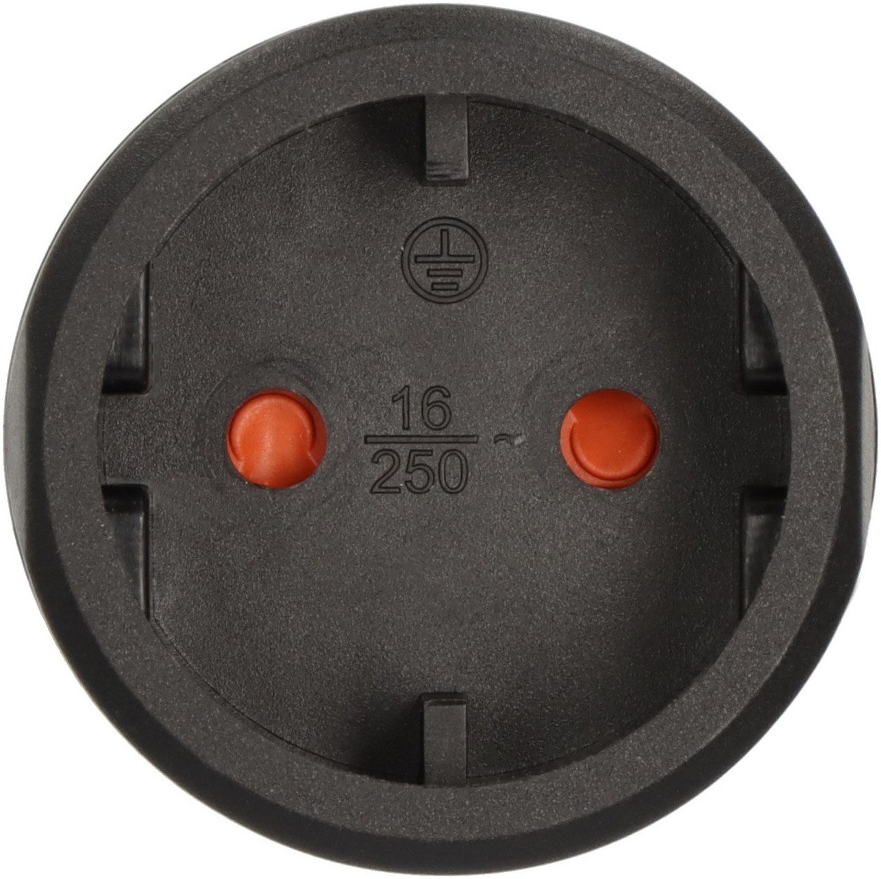 Brennenstuhl Reisestecker Euro/Konturenstecker/USA, Japan Reiseadapter Typ A (NEMA-1) zu Typ C (Eurostecker) – Bild 3 von 5