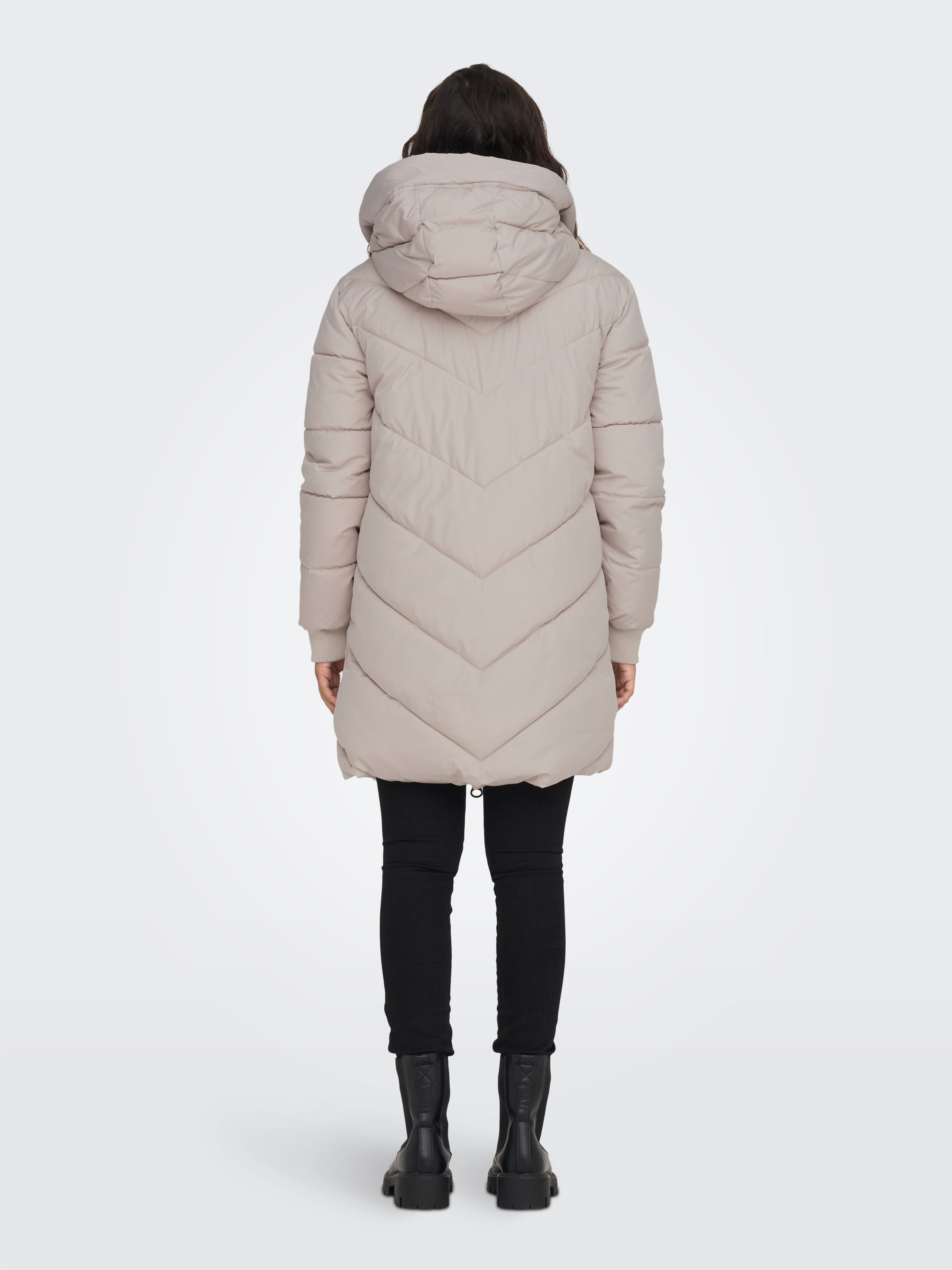 JDY Steppmantel JDYSKYLAR LIFE HOOD JACKET OTW NOOS