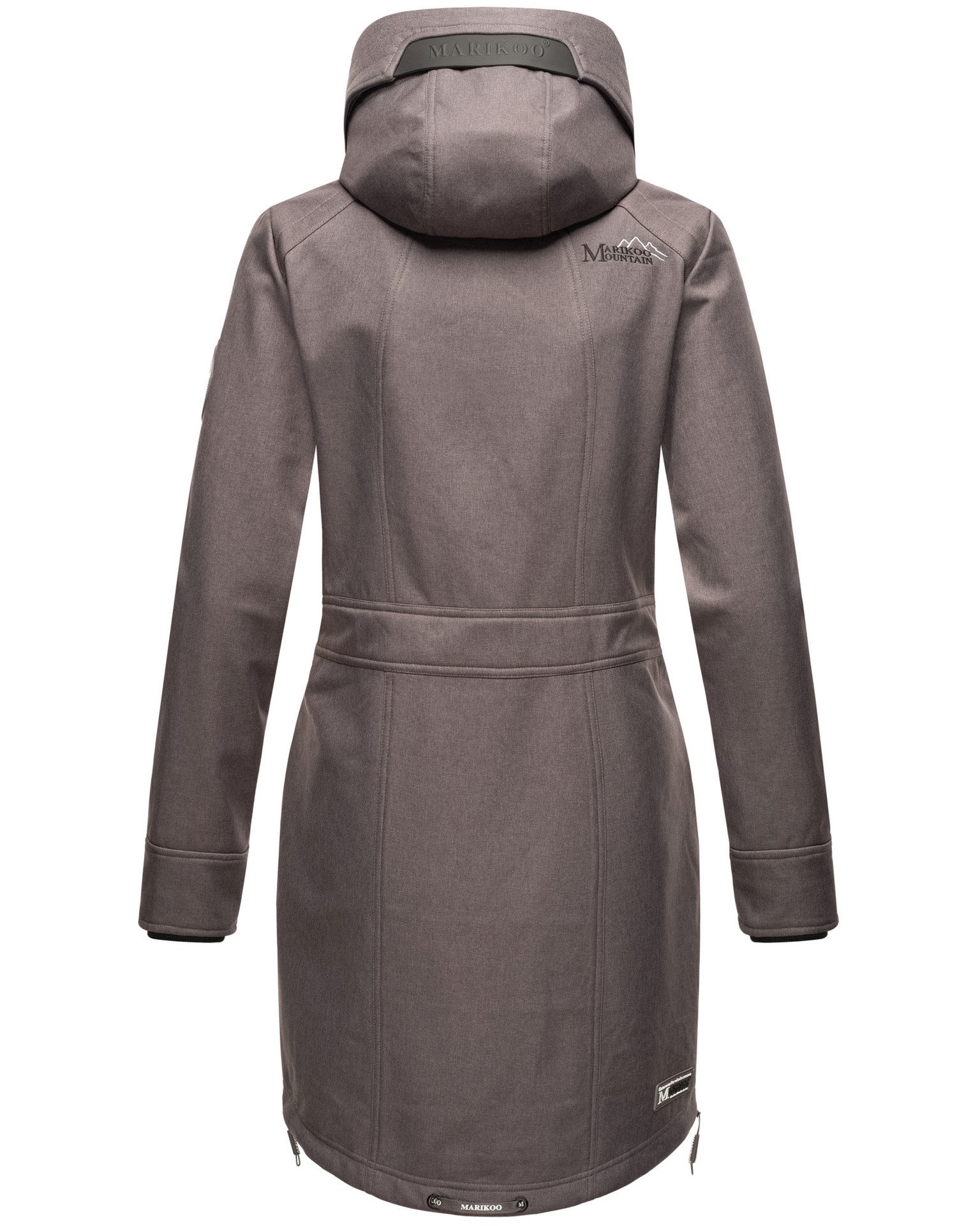 Marikoo Softshelljacke mit warmen Teddyfleece