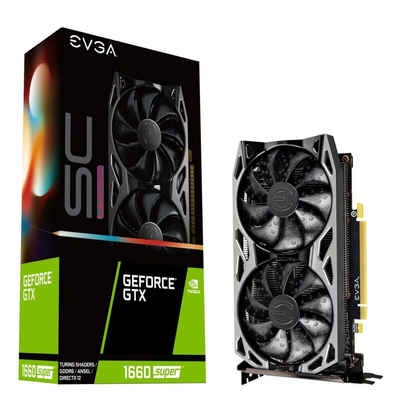 EVGA GeForce GTX 1660 SUPER 06G-P4-1068-KR Grafikkarte (6 GB, GDDR6)
