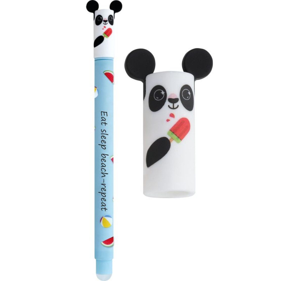 Eberhard Faber Spiel EBERHARD FABER Gelschreiber Animal Erase it! Sommer Panda 0,7mm