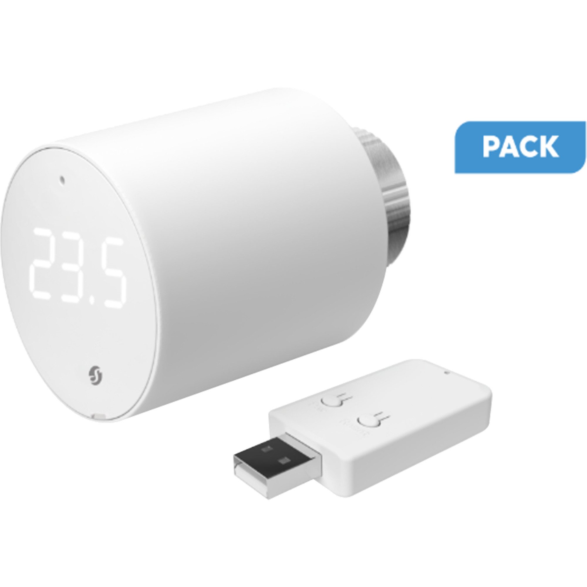 Shelly Heizkörperthermostat Shelly 2x BLU TRV +BLU Gateway Gen. 3