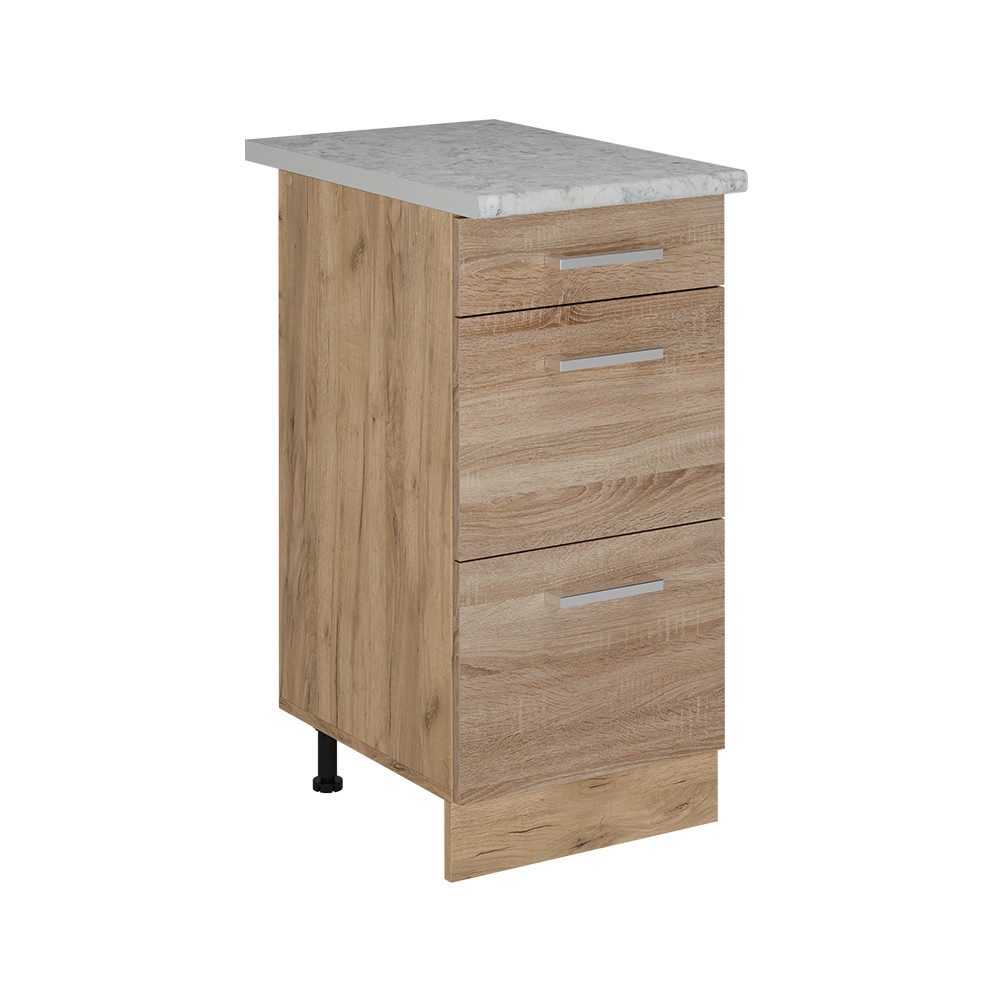 Vicco Unterschrank R-Line, Sonoma/Goldkraft Eiche, 40 günstig online kaufen
