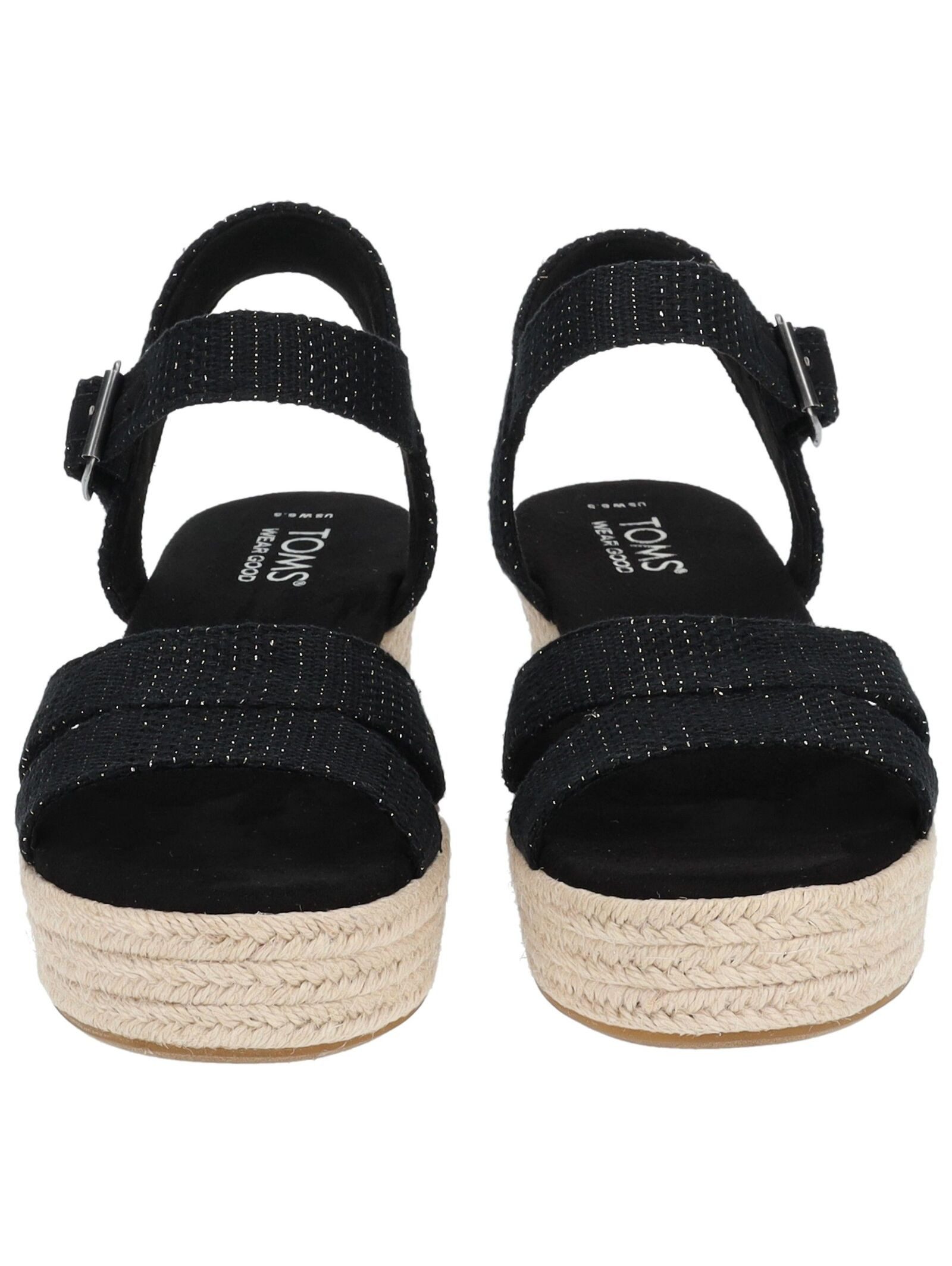 TOMS TOMS Sandalen Textil Keilsandalette günstig online kaufen
