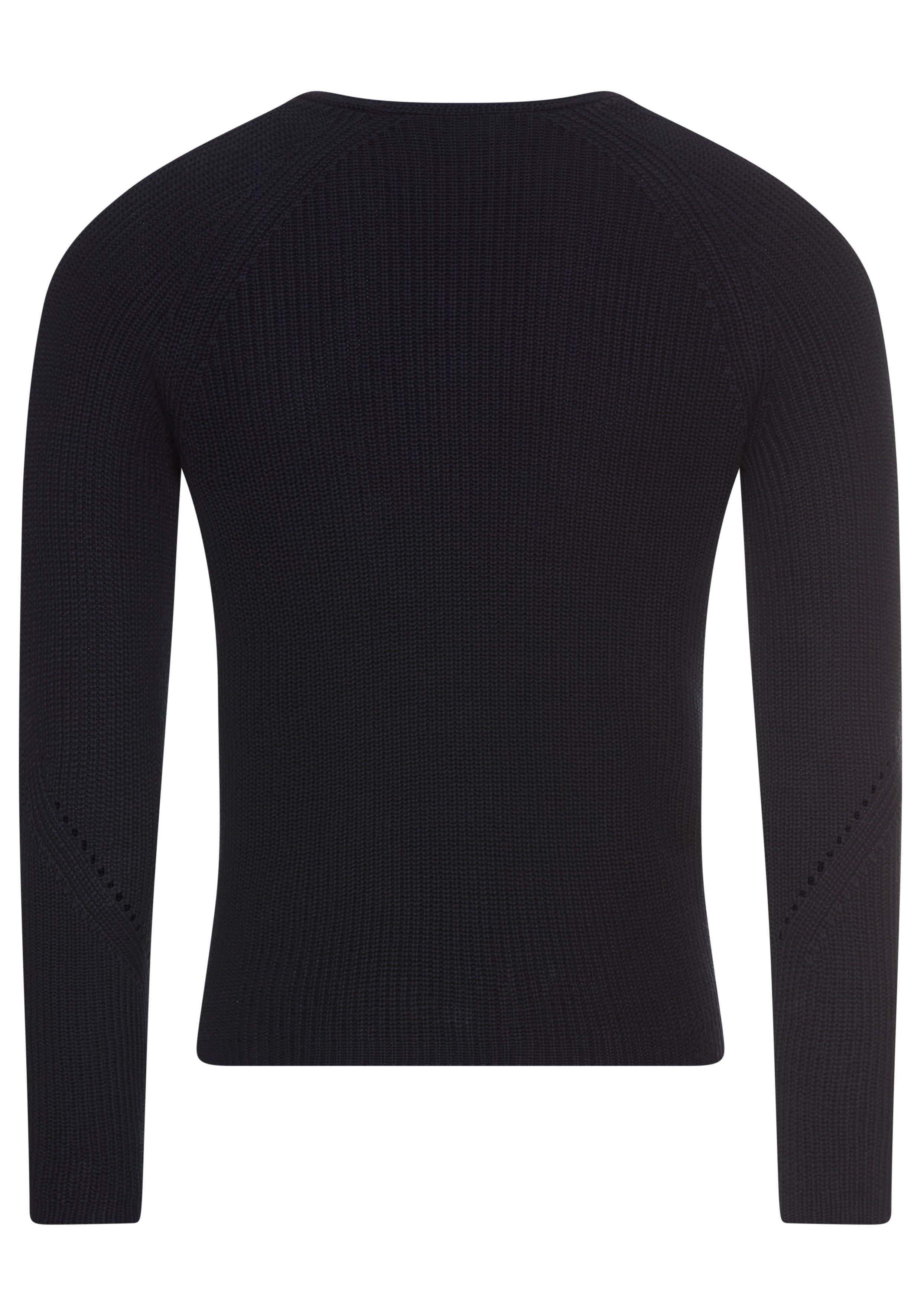 BOSS ORANGE Strickpullover Fardella Premium Damenmode mit Ajouré-Details