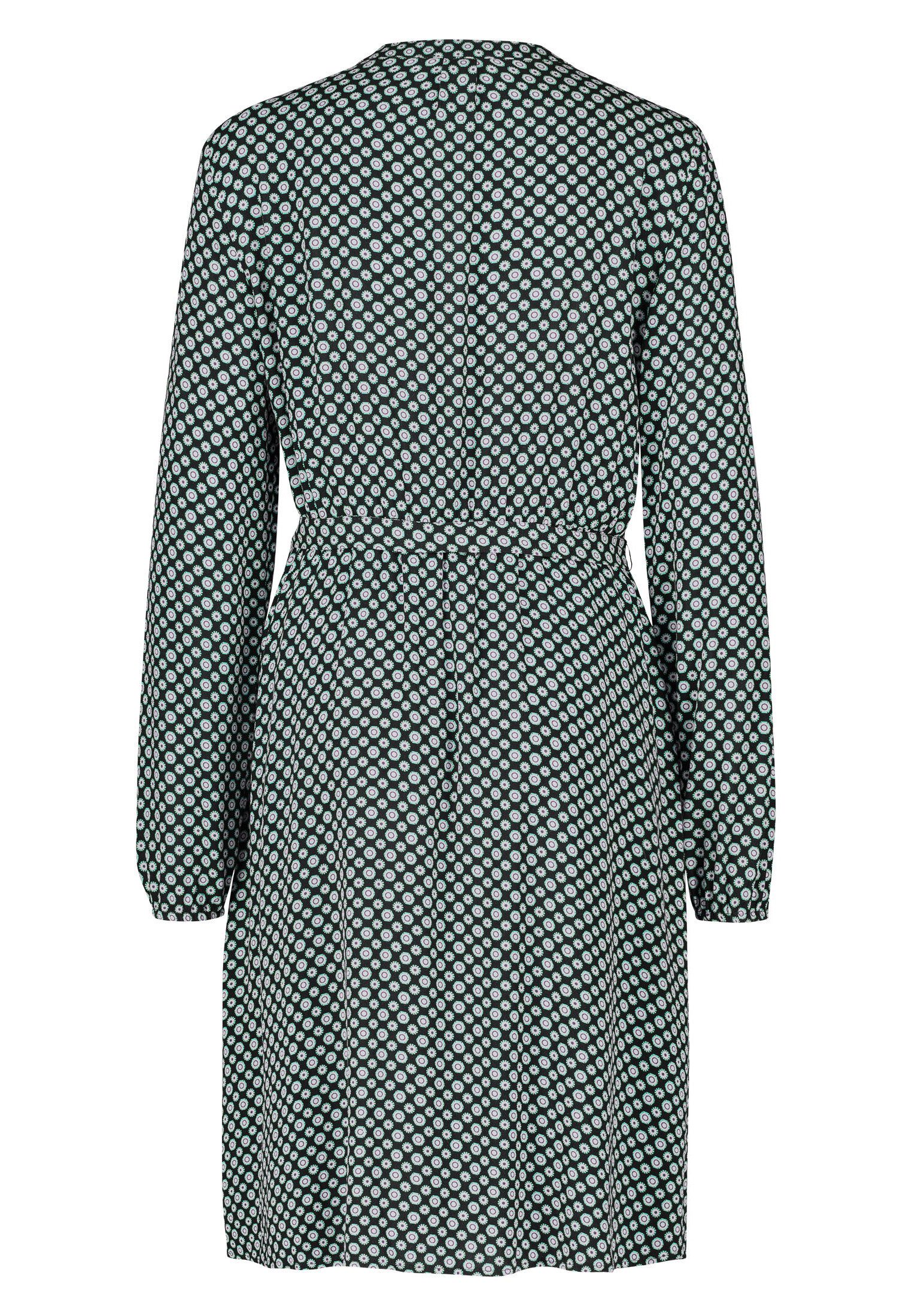 Zero Midikleid zero Midikleid mit Minimal-Print Gürtel