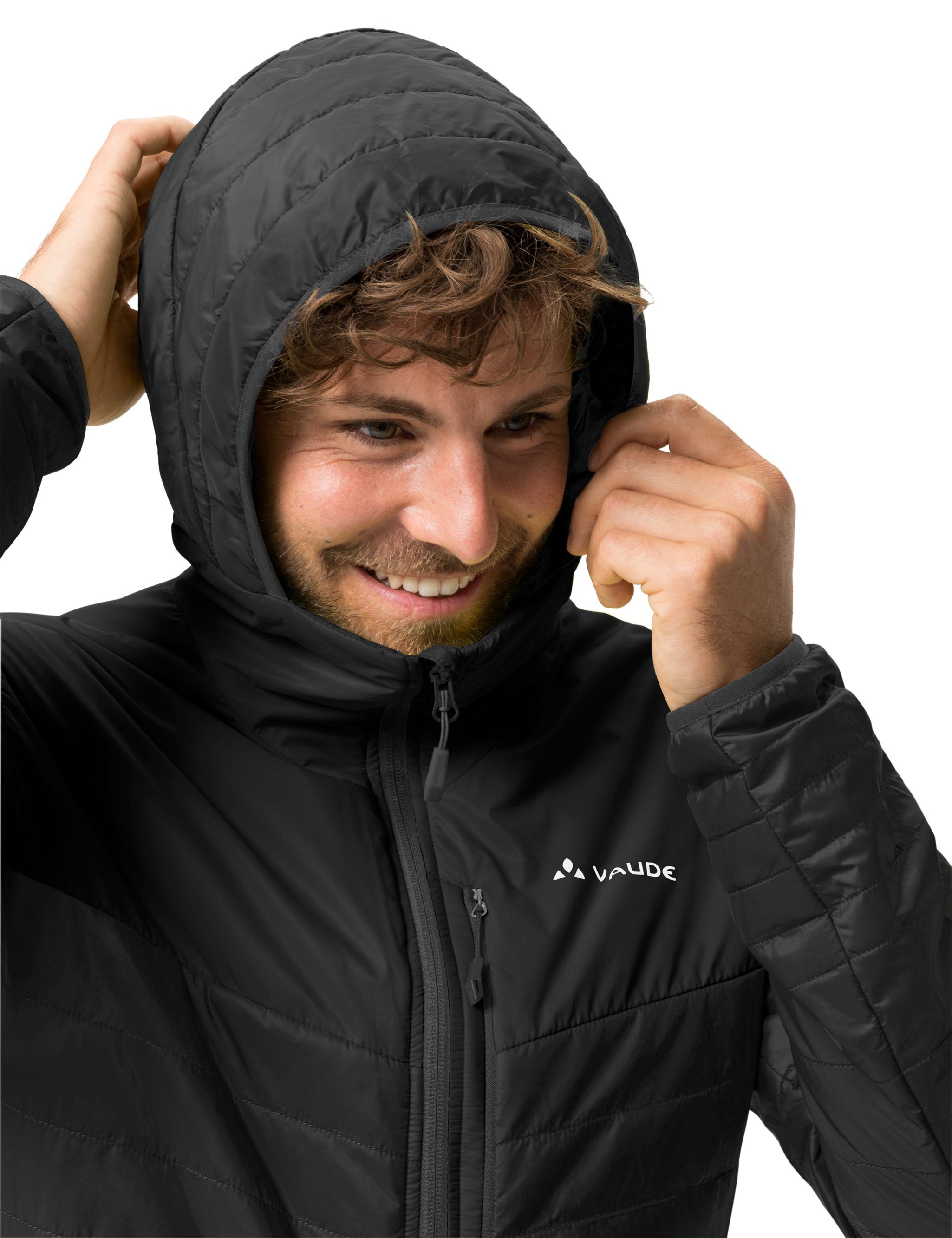 V VAUDE Outdoorjacke Klimaneutral Jacket kompensiert (1-St) Freney black uni Men's