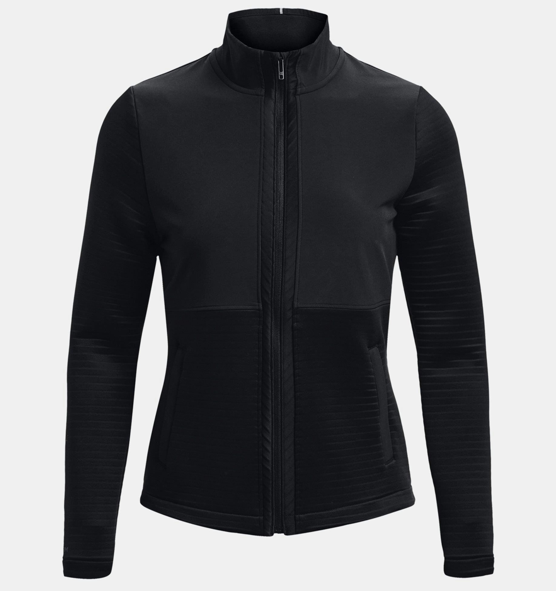 Under Armour® Longsweatshirt Under Armour Golf Layer Storm Daytona Full-Zip Damen Schwarz