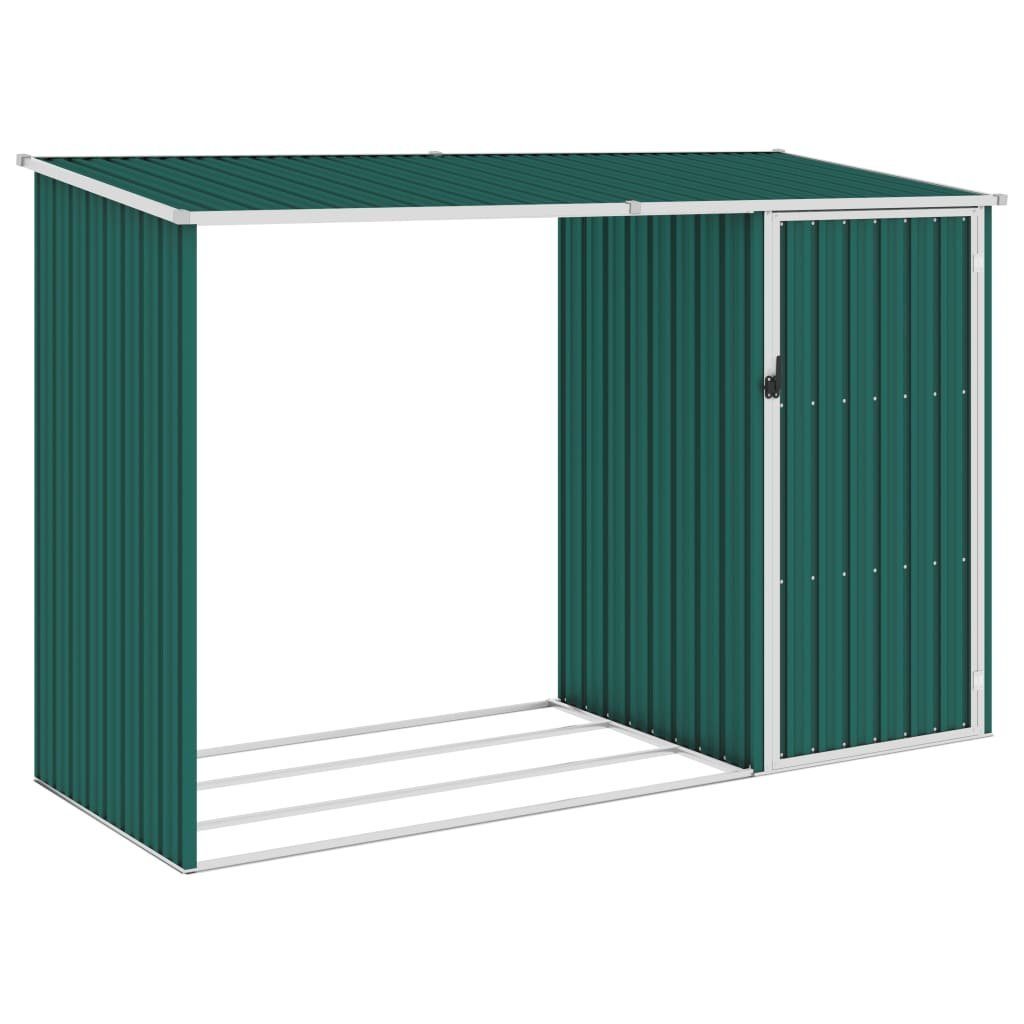 DOTMALL Kaminholzregal 2-in-1 Gartenschuppen aus Verzinkter günstig online kaufen