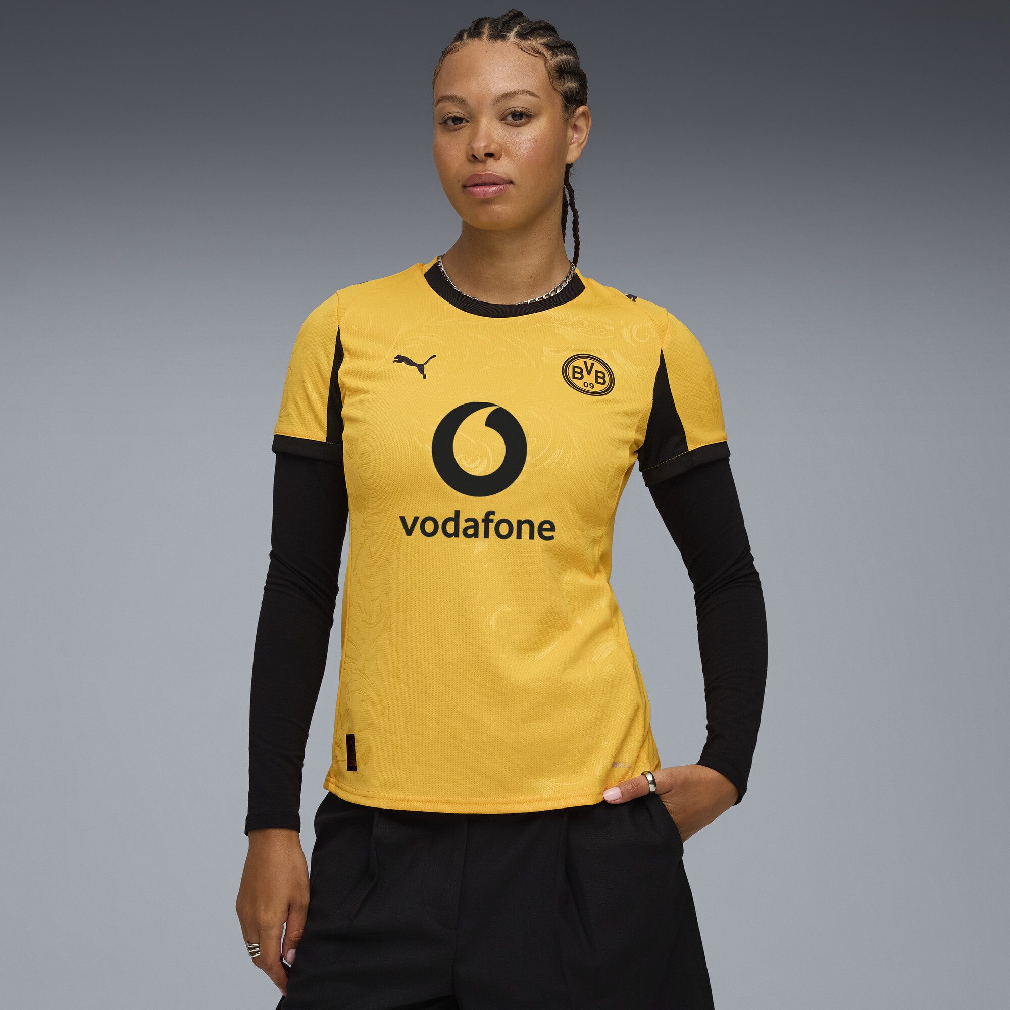 PUMA Trainingsshirt Borussia Dortmund 25/26 Cup Trikot Damen