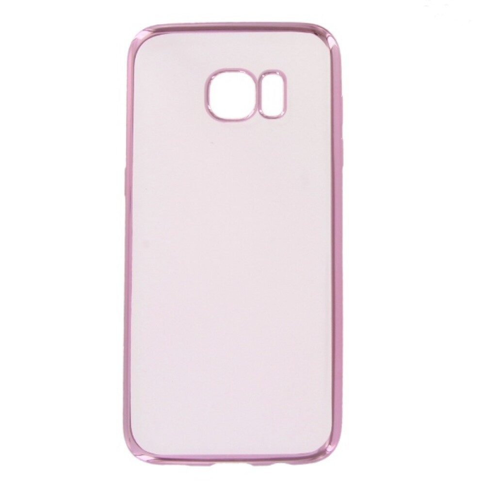 Handytasche TPU-Hülle für Samsung Galaxy S7 Pink Schutz Handy Tasche (Bumper)
