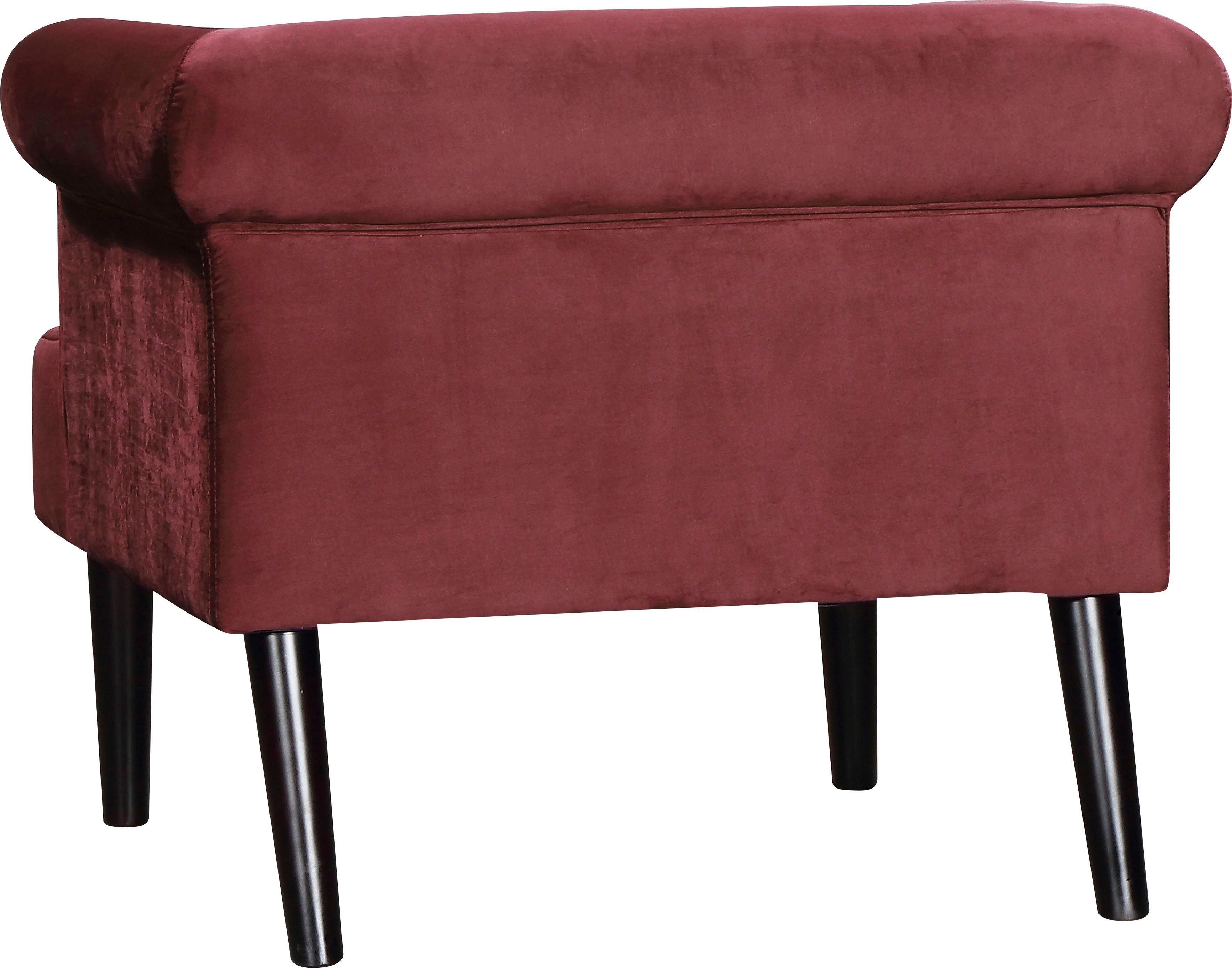 ATLANTIC home collection Sessel Charlie, Loungesessel mit Wellenunterfederu günstig online kaufen