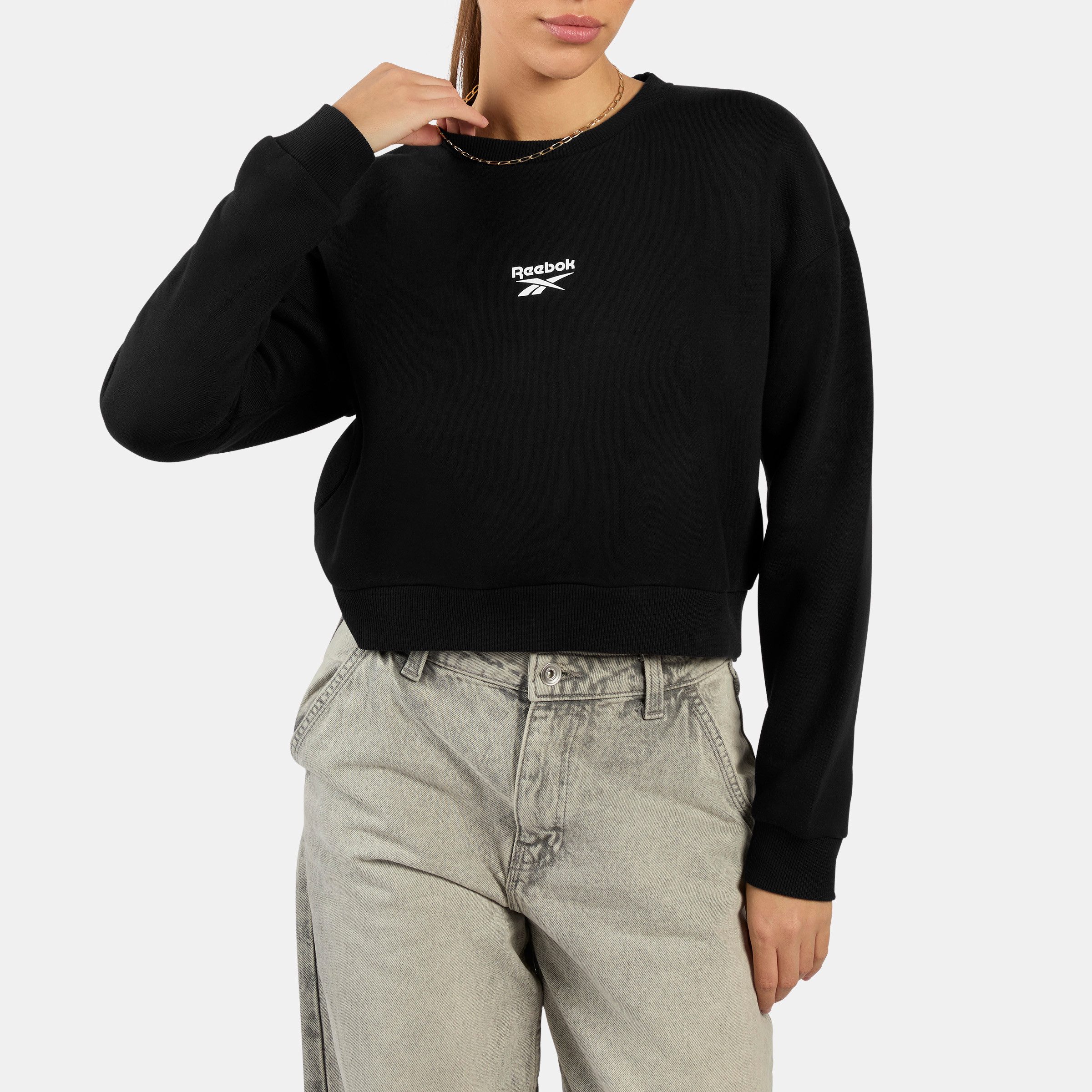 Reebok Sweatshirt HAZEL CROPPED SWEATSHIRT für Sportmode und Freizeit