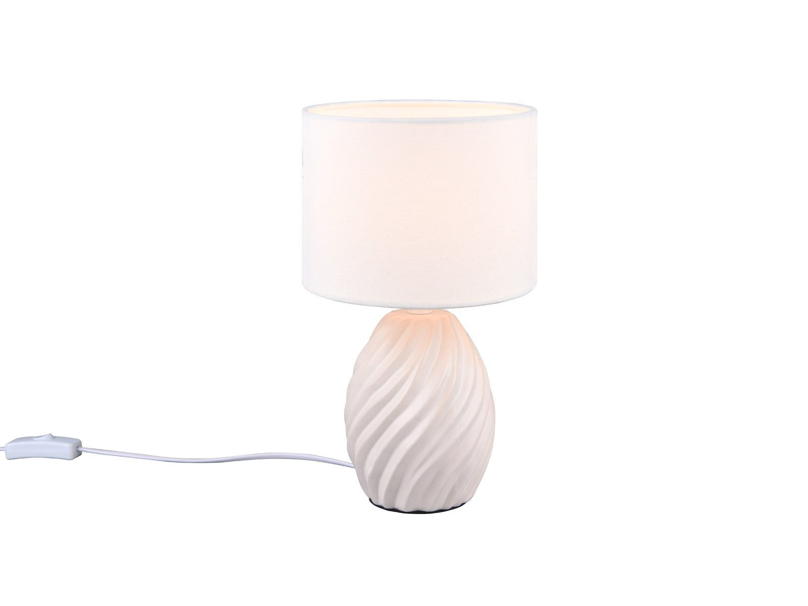 Reality Leuchten LED Nachttischlampe, Dimmfunktion, LED wechselbar, warmwei günstig online kaufen