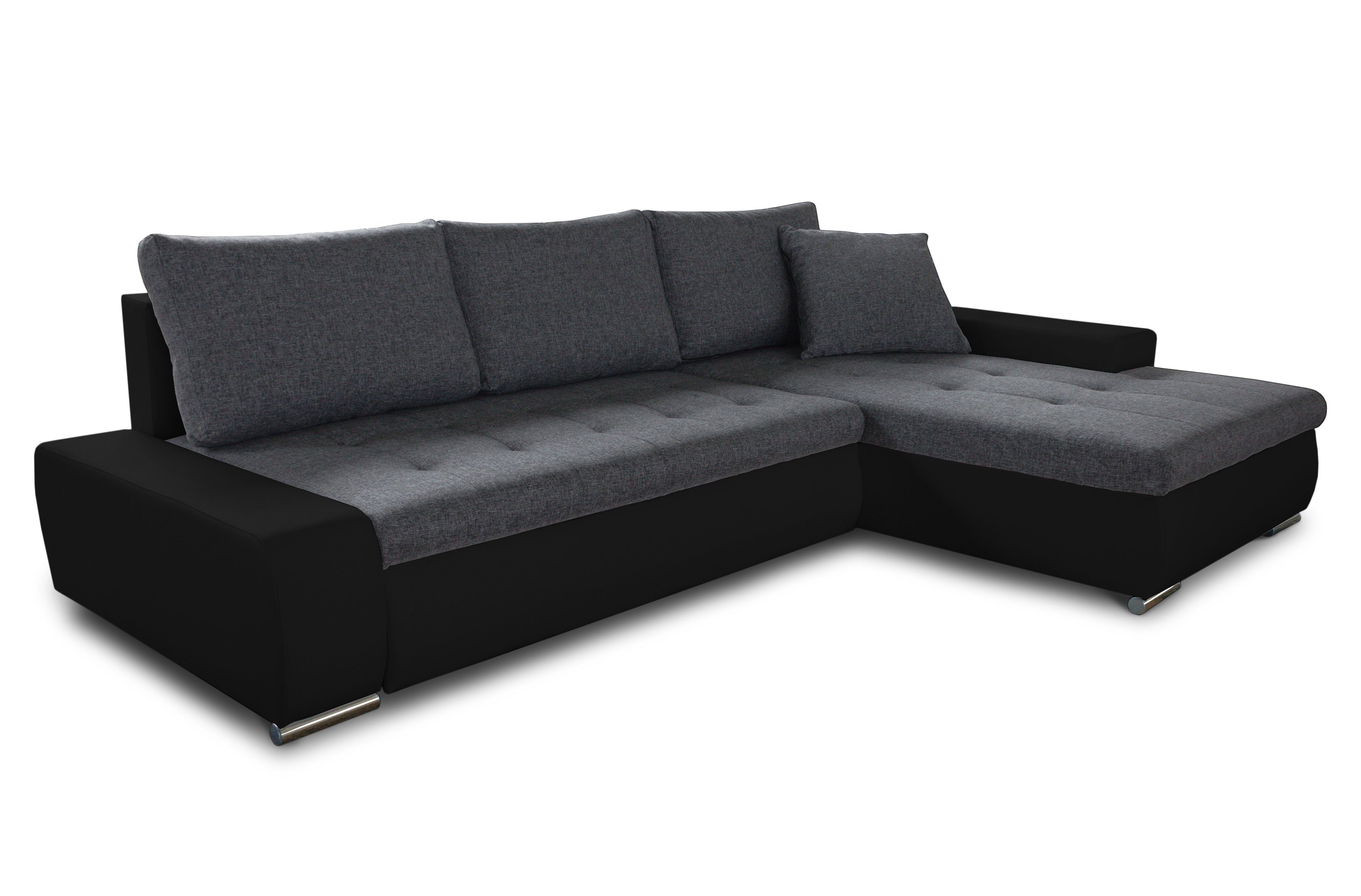 Sofnet Ecksofa Faris, mit Schlaffunktion und Bettkasten, Schlafsofa - Wohnlandschaft - Big Couch