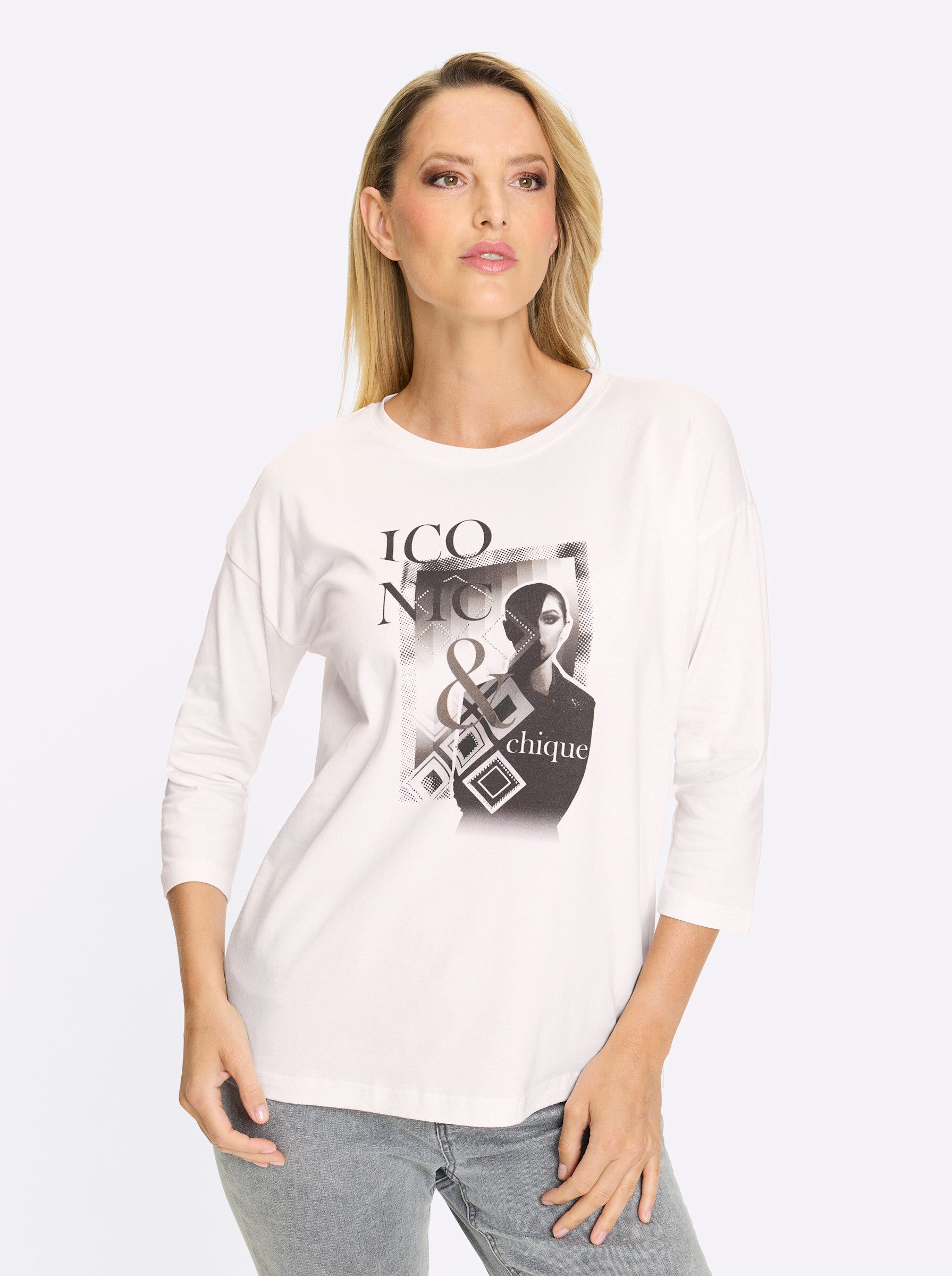 heine T-Shirt 3/4-Arm-Shirt .