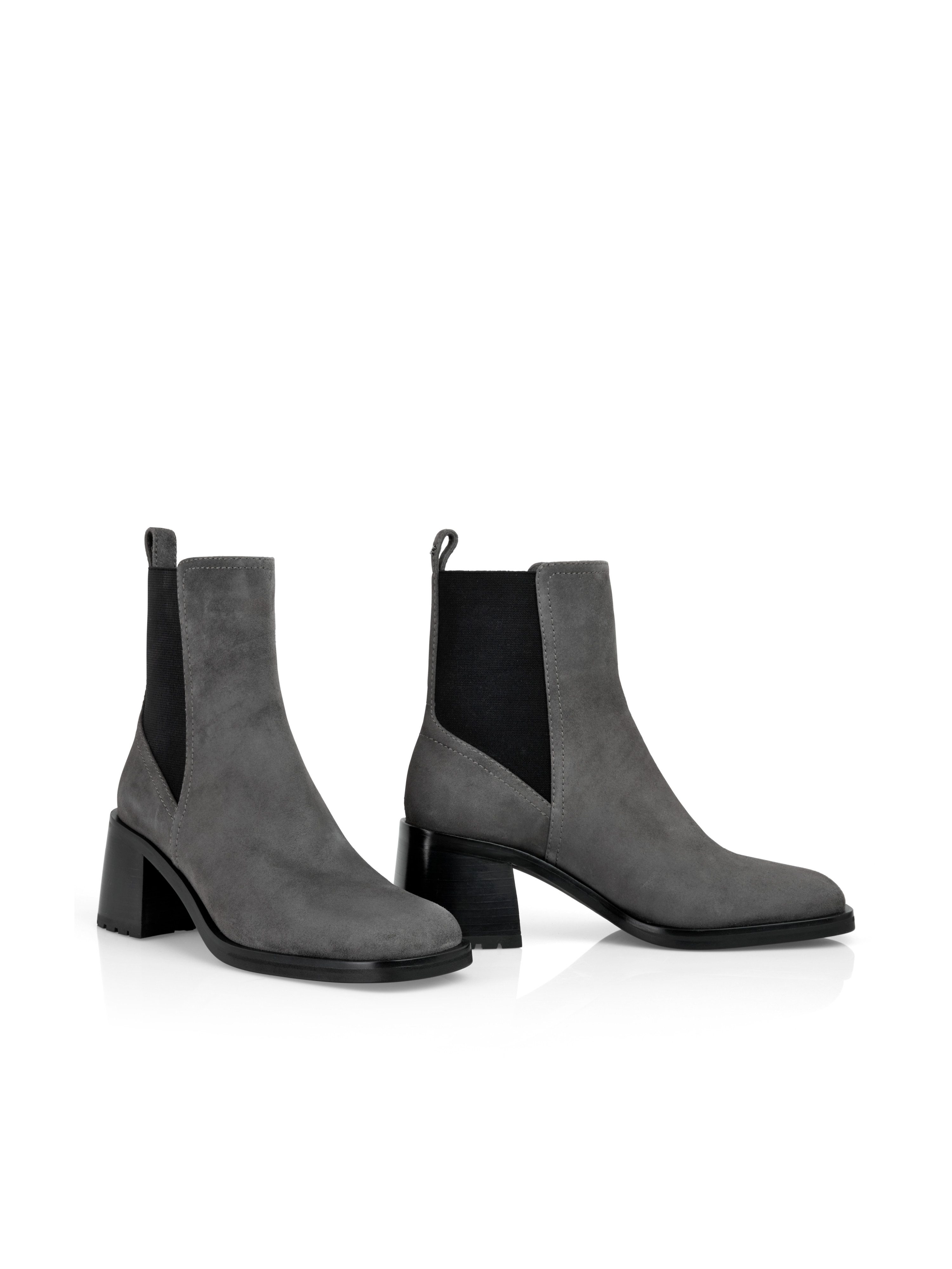 Marc Cain Dodgy Dogs Stiefelette Boots, Schlupfstiefel mit Blockabsatz günstig online kaufen