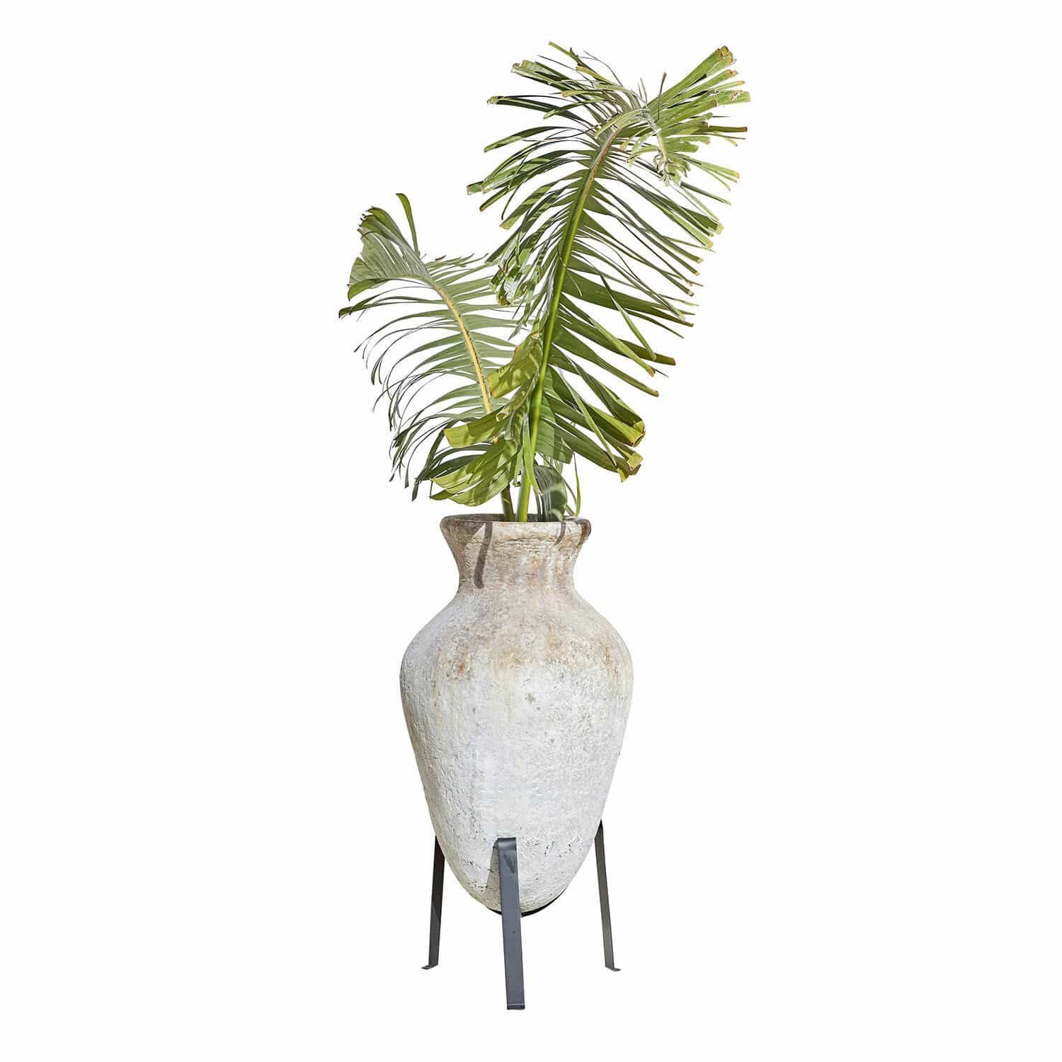 Mirabeau Übertopf Übertopf Tearce antikbeige, Sommer, Outdoor, Gartenausstattung, stilvolles Interieur