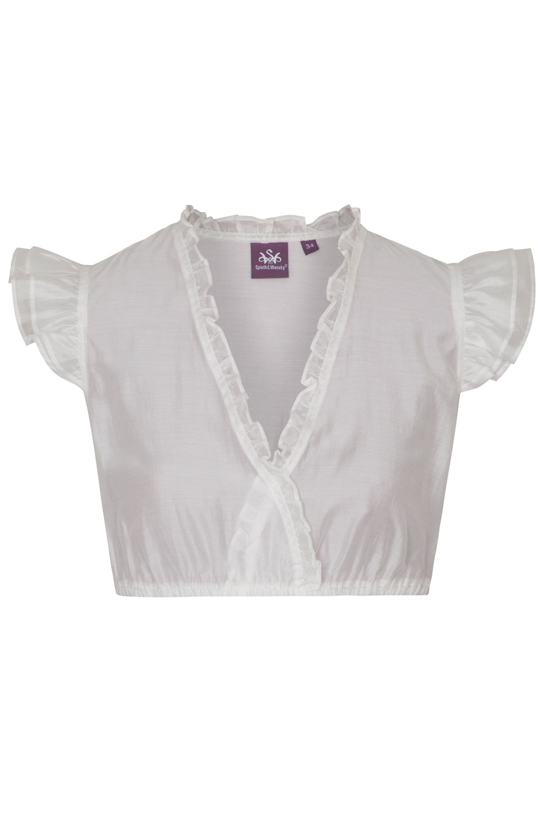 Spieth & Wensky Trachtenbluse Fran mit Flügelärmeln