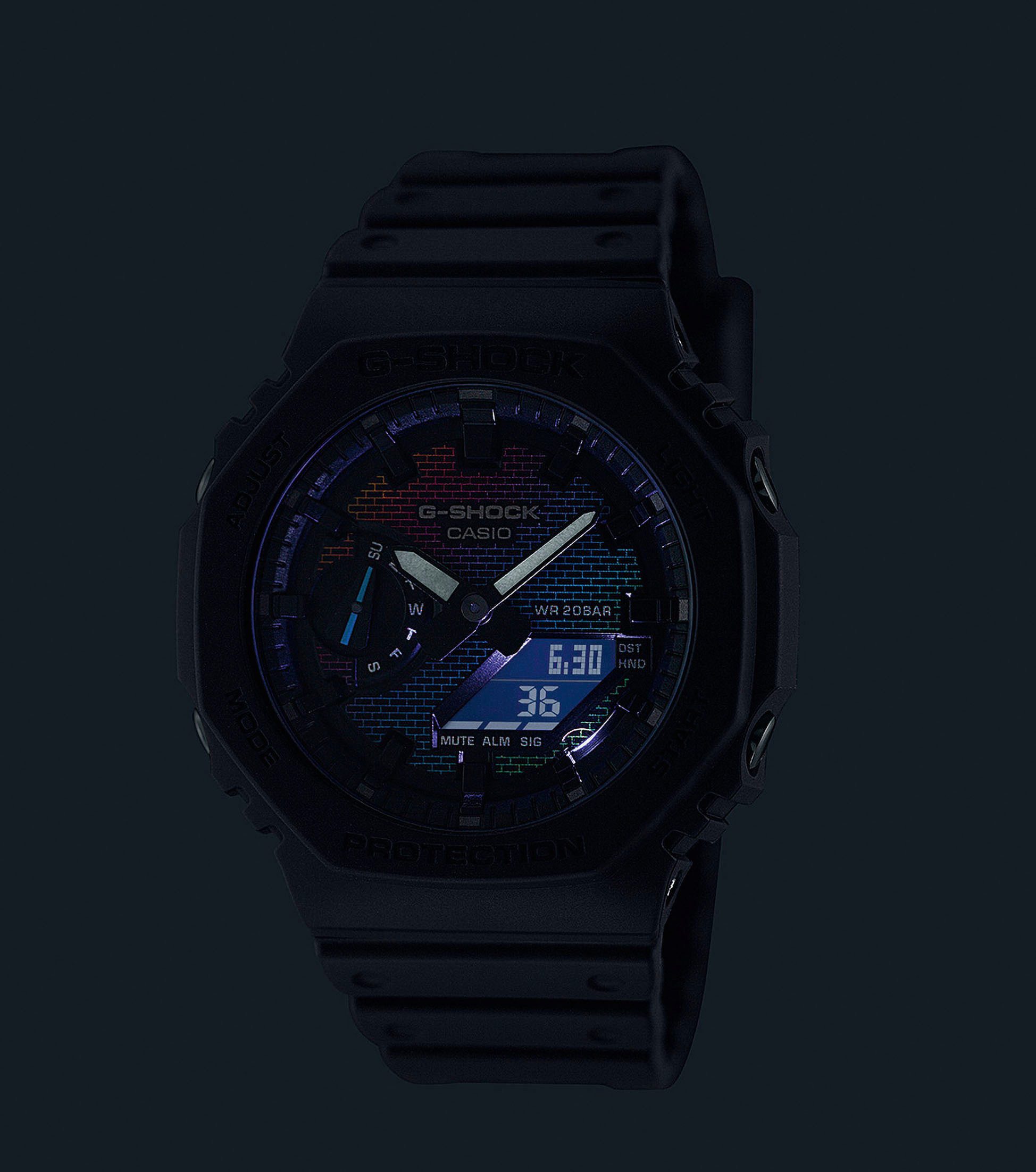 CASIO G-SHOCK Chronograph GA-2100RW-1AER, Quarzuhr,Armbanduhr,Herrenuhr, di günstig online kaufen
