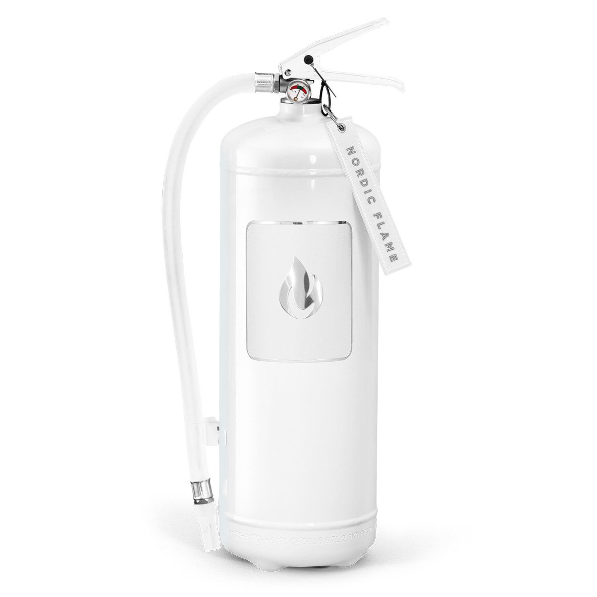 Nordic Flame Dekoobjekt Feuerlöscher CLASSIC SERIE weiß 6kg