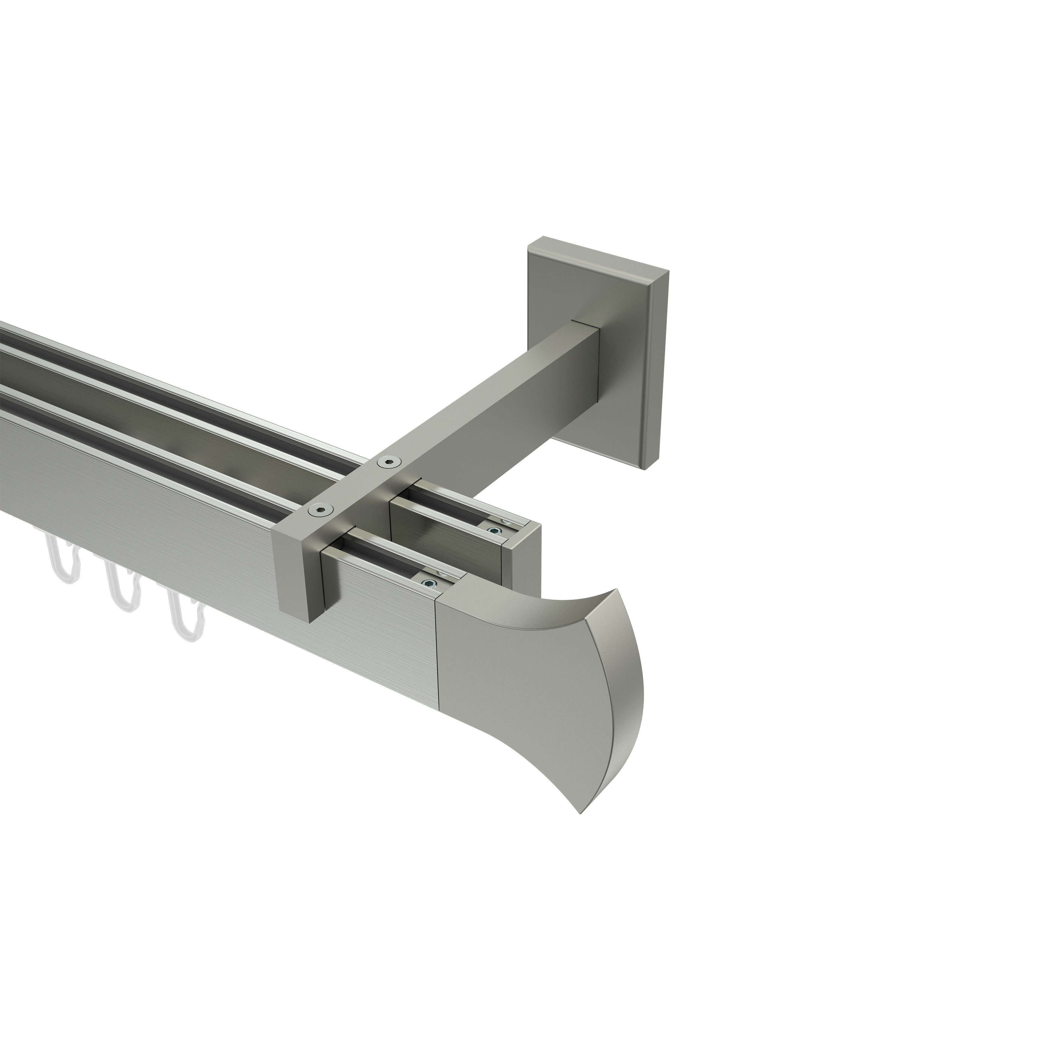 INTERDECO Gardinenstange Smartline Conex, 2-läufig, 14x35 günstig online kaufen