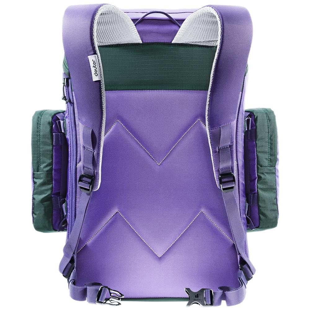 deuter Rucksack 27 violet-citrus Placid, Laptopfach Liter, 15 Lake bis Zoll, 90er-Design