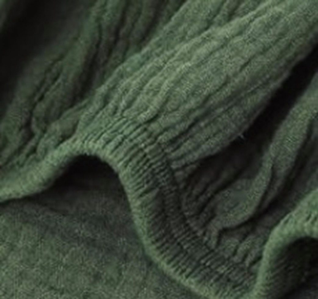 Sandiik Spannbettlaken Musselin Spannbettlaken mit Gummizug in Olivgrün, Gu günstig online kaufen