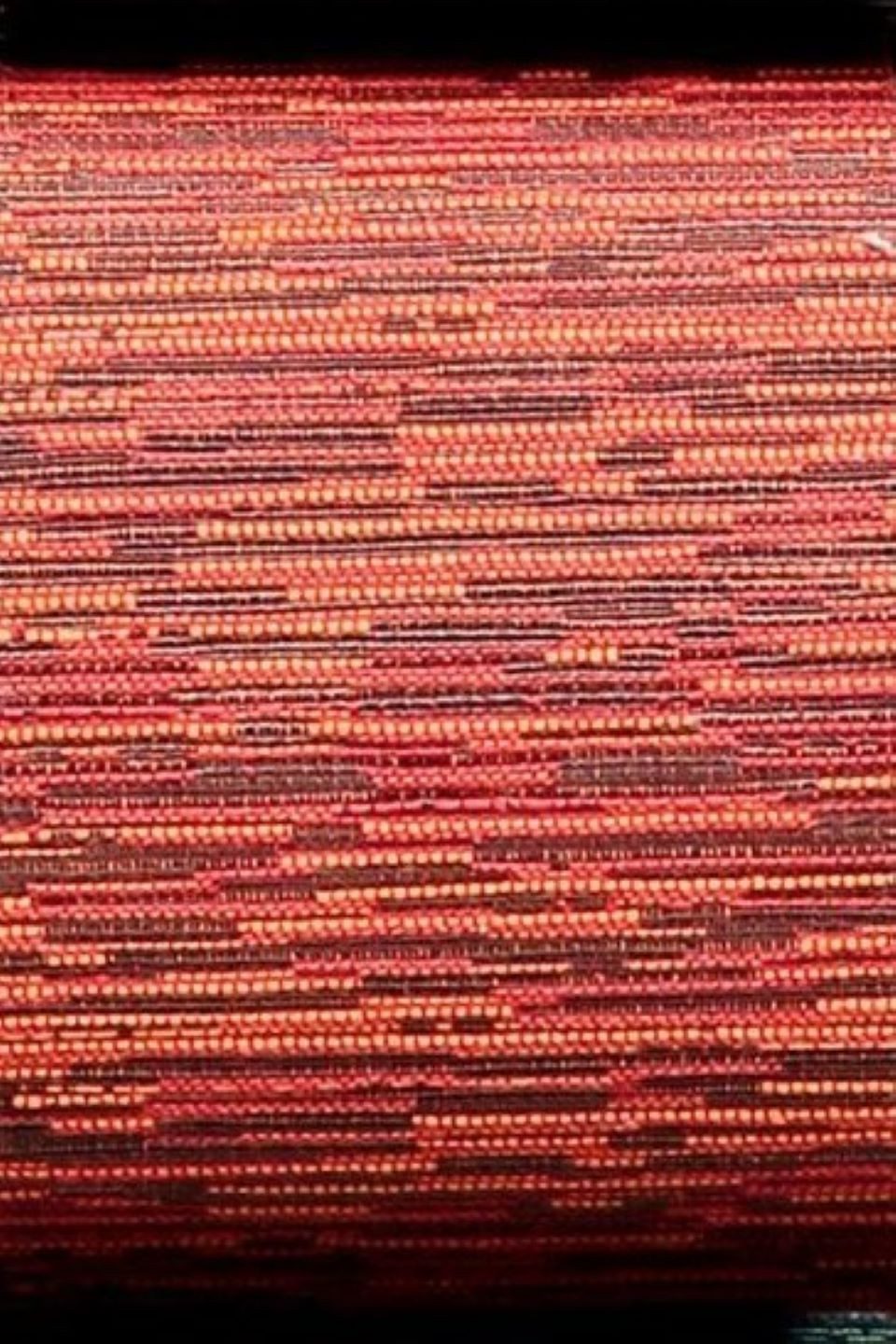Peyer Syntex Teppich Teppich modern Design, Farbe: uni rot, Rechteckig, Höhe: 3 mm, einsetzbar in Küche, Flurbereichen, Kinderzimmer und im Außenbereich
