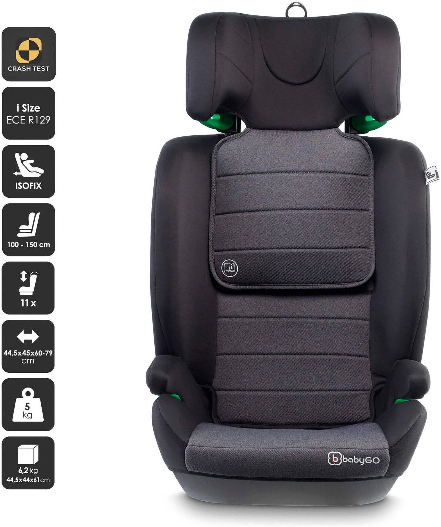 BabyGo Autokindersitz SafeChild 2, ab: 100 cm, bis: 150 cm